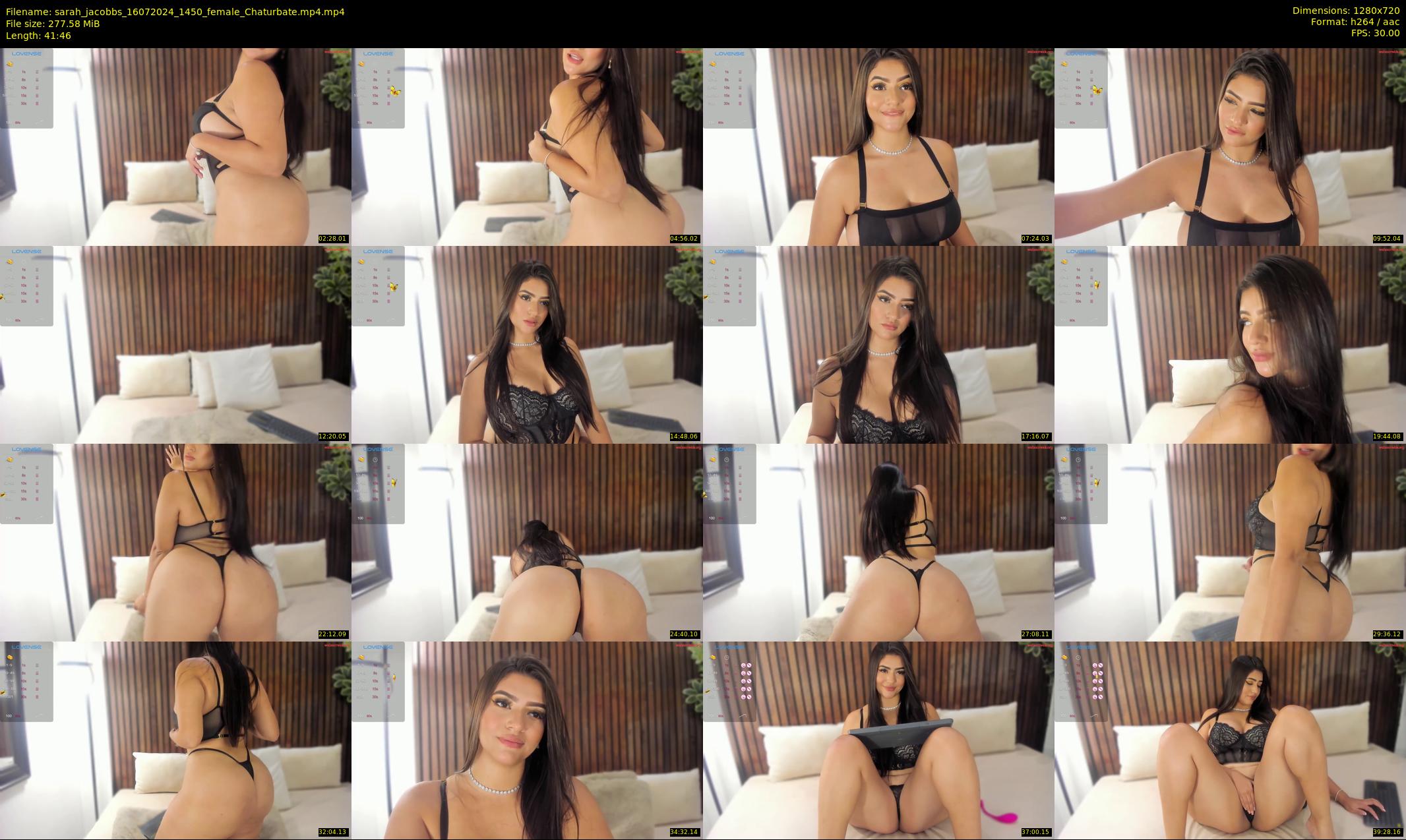 sarah_jacobbs — 42 minute Chaturbate female cam show recording, 720p, Jul 16, 2024