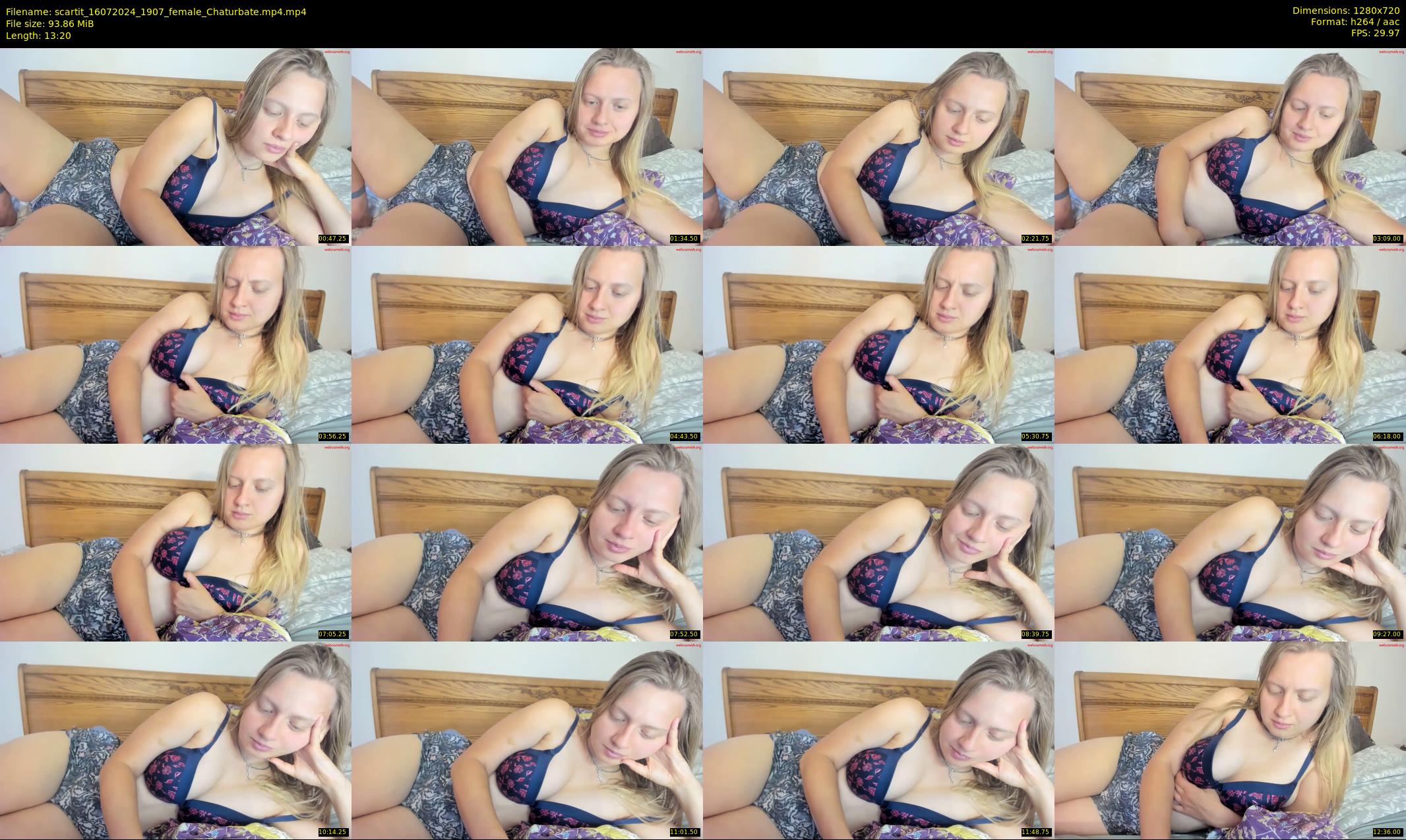 scartit — 14 minute Chaturbate female cam show recording, 720p, Jul 16, 2024