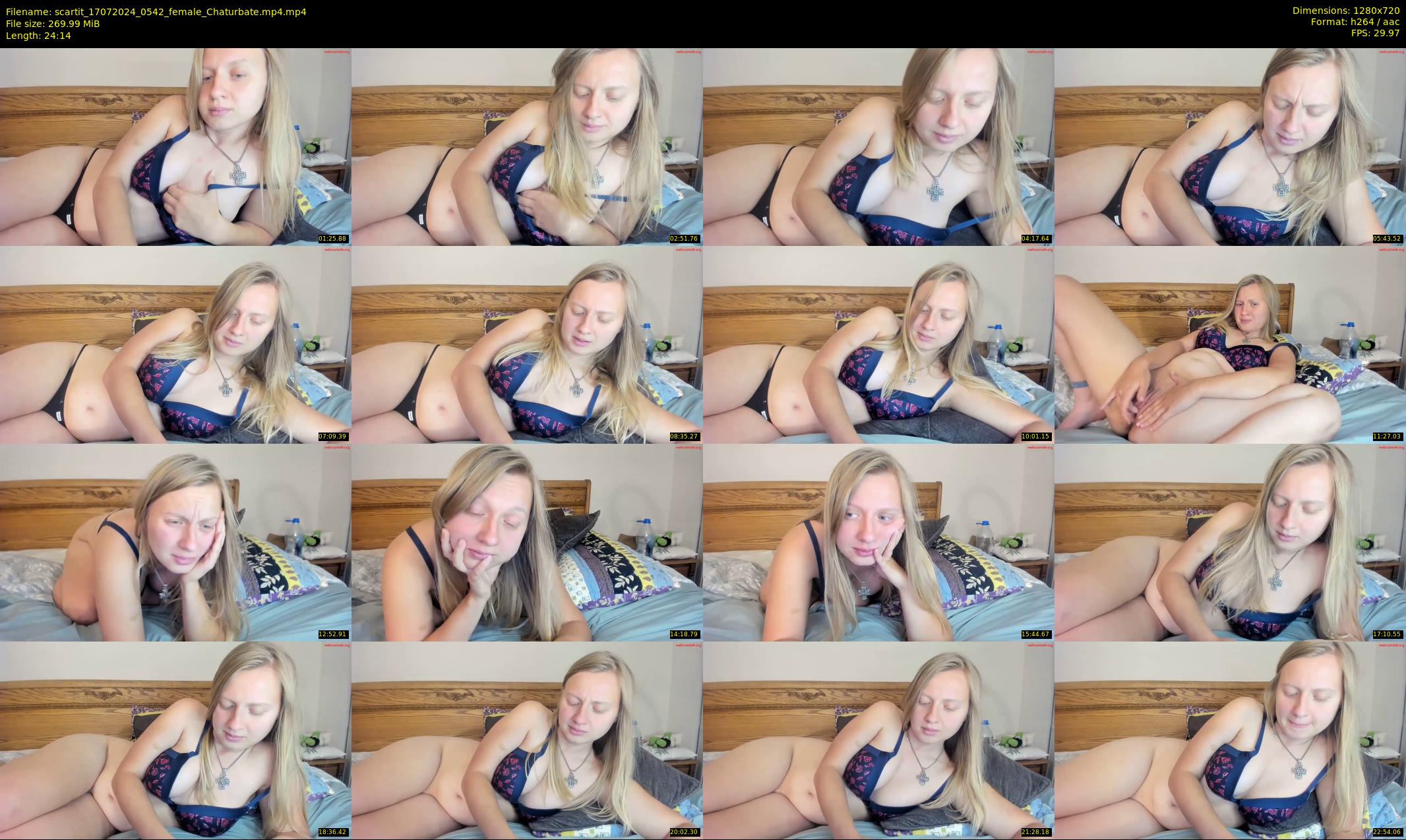 scartit — 25 minute Chaturbate female cam show recording, 720p, Jul 17, 2024