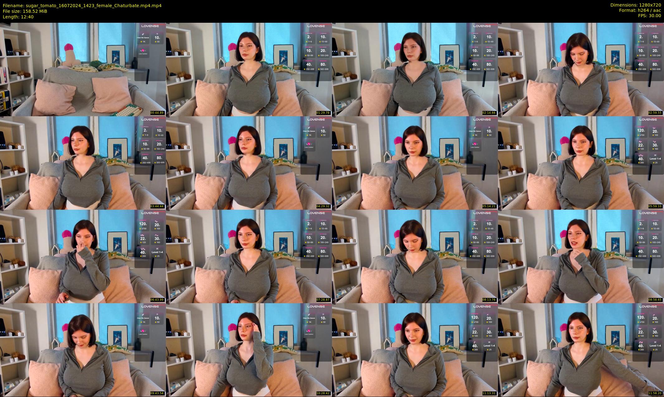 sugar_tomato — 13 minute Chaturbate female cam show recording, 720p, Jul 16, 2024