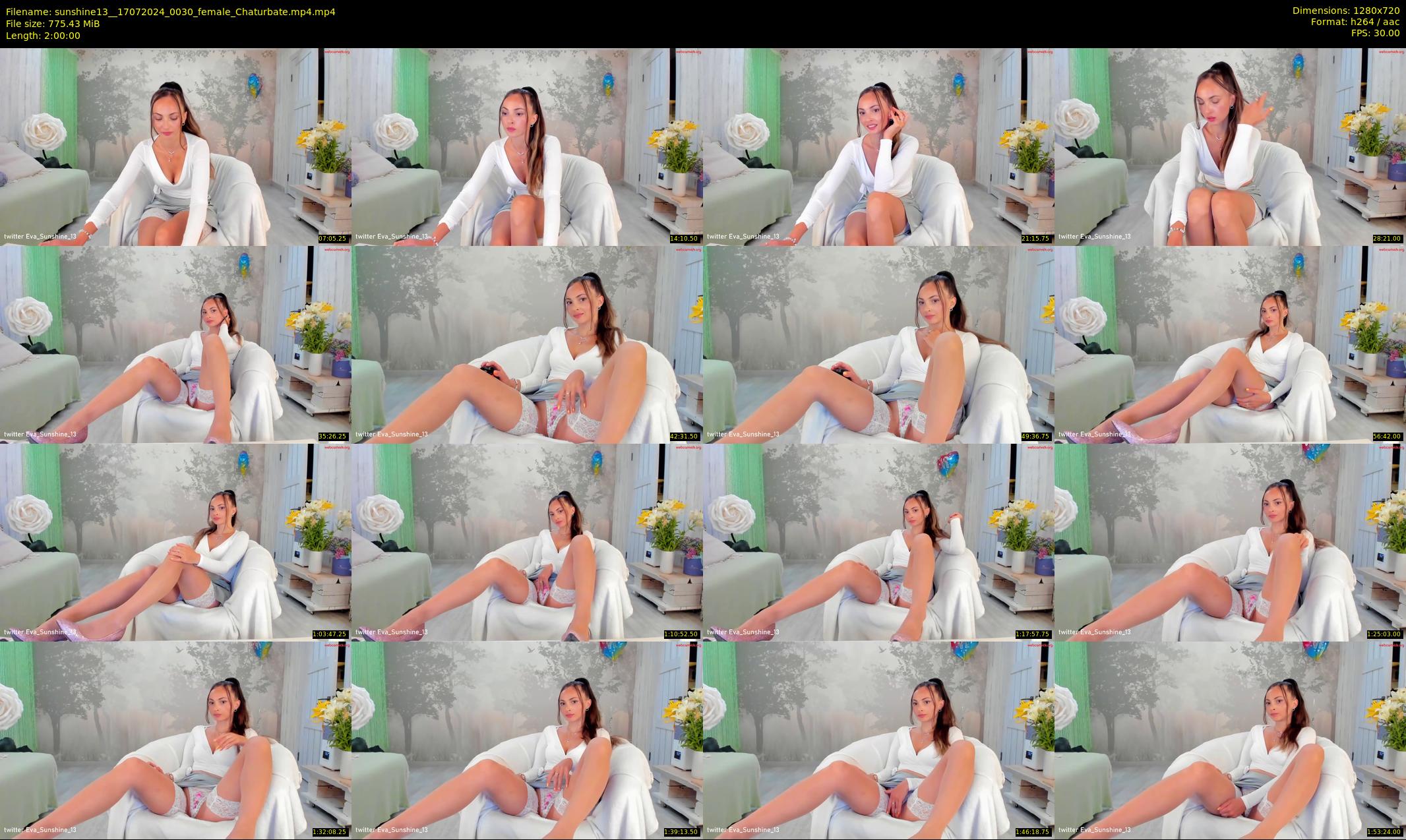 sunshine13_ — 120 minute Chaturbate female cam show recording, 720p, Jul 17, 2024