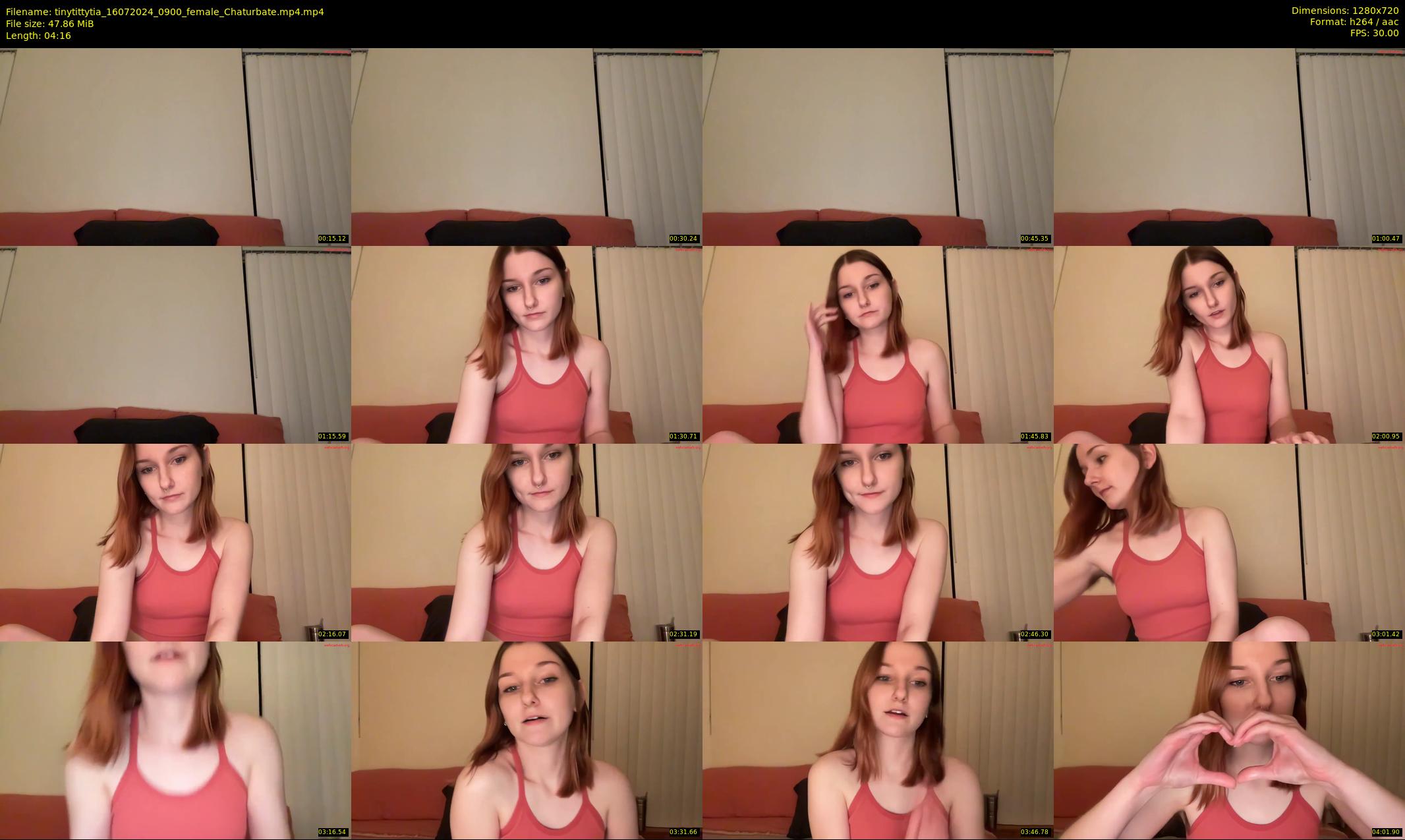 tinytittytia — 5 minute Chaturbate female cam show recording, 720p, Jul 16, 2024