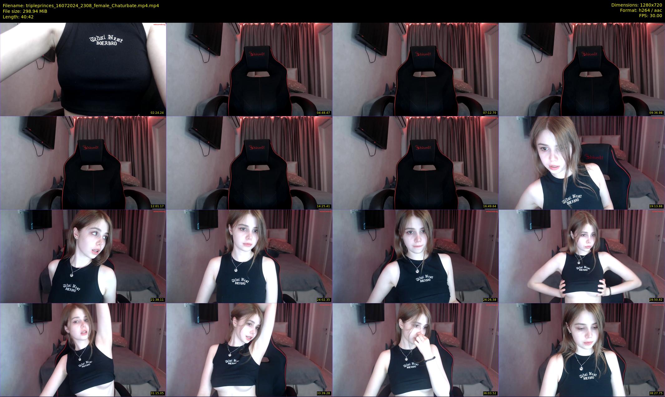 tripleprinces — 41 minute Chaturbate female cam show recording, 720p, Jul 16, 2024
