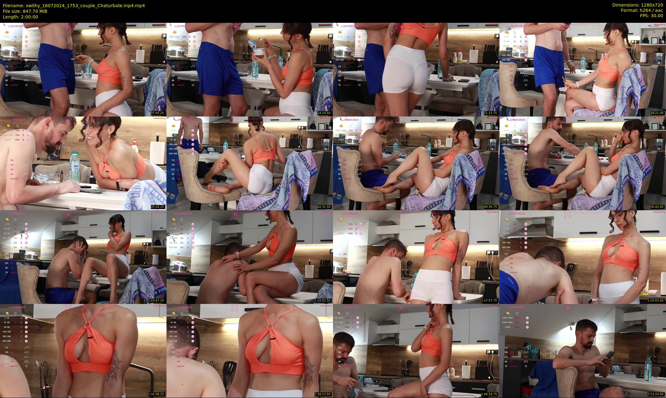 xwithy — 120 minute Chaturbate female cam show recording, 720p, Jul 16, 2024