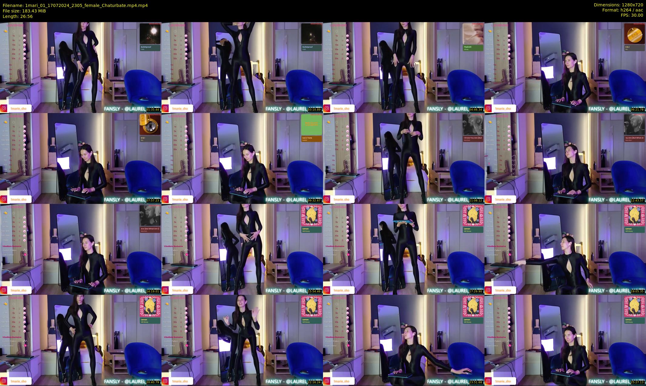 1mari_01 — 27 minute Chaturbate female cam show recording, 720p, Jul 17, 2024