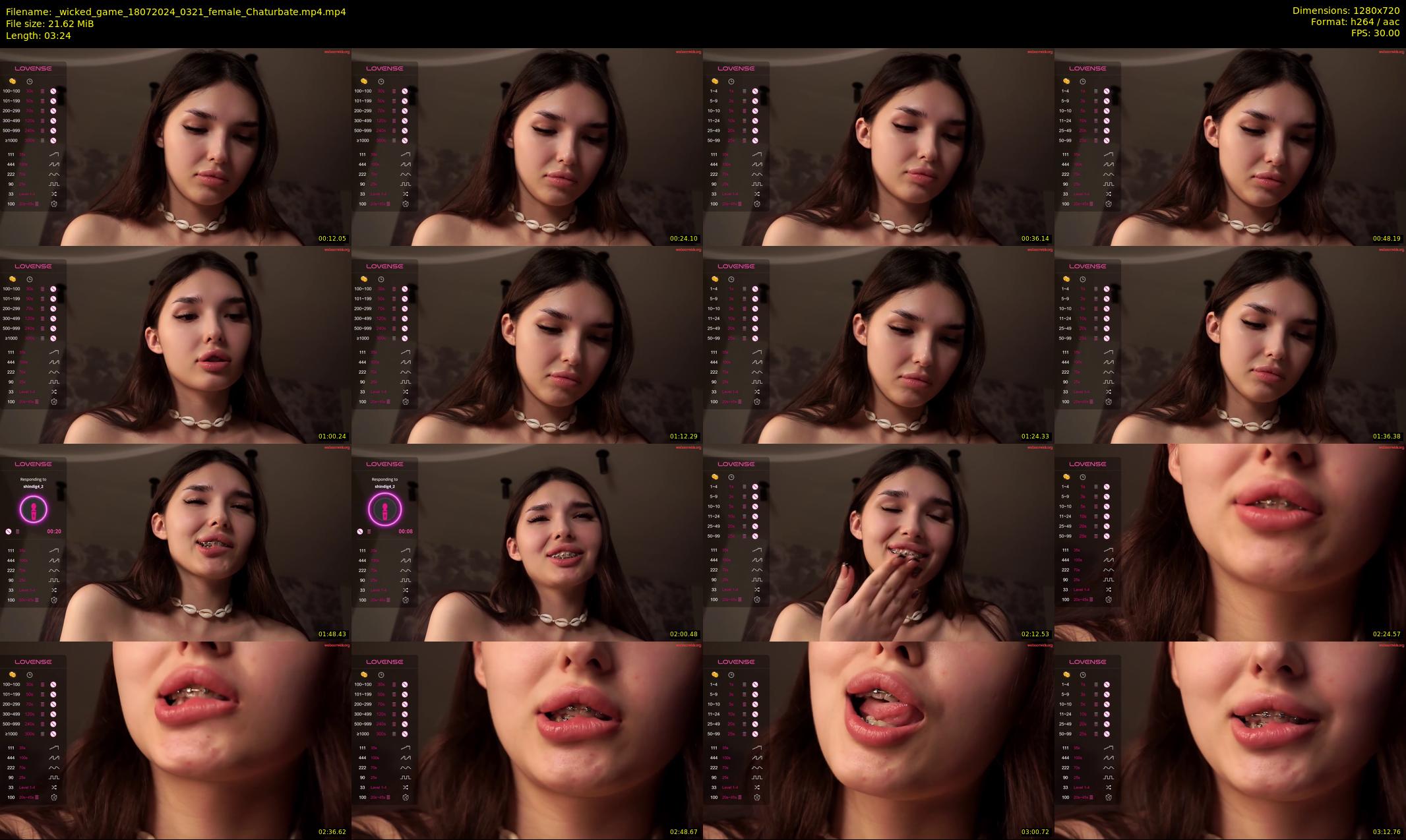 _wicked_game — 4 minute Chaturbate female cam show recording, 720p, Jul 18, 2024