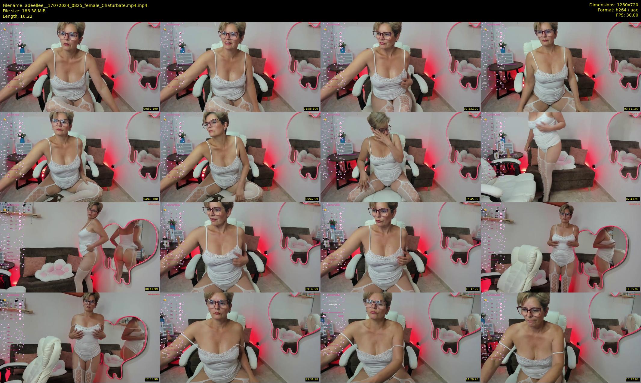 adeellee_ — 17 minute Chaturbate female cam show recording, 720p, Jul 17, 2024