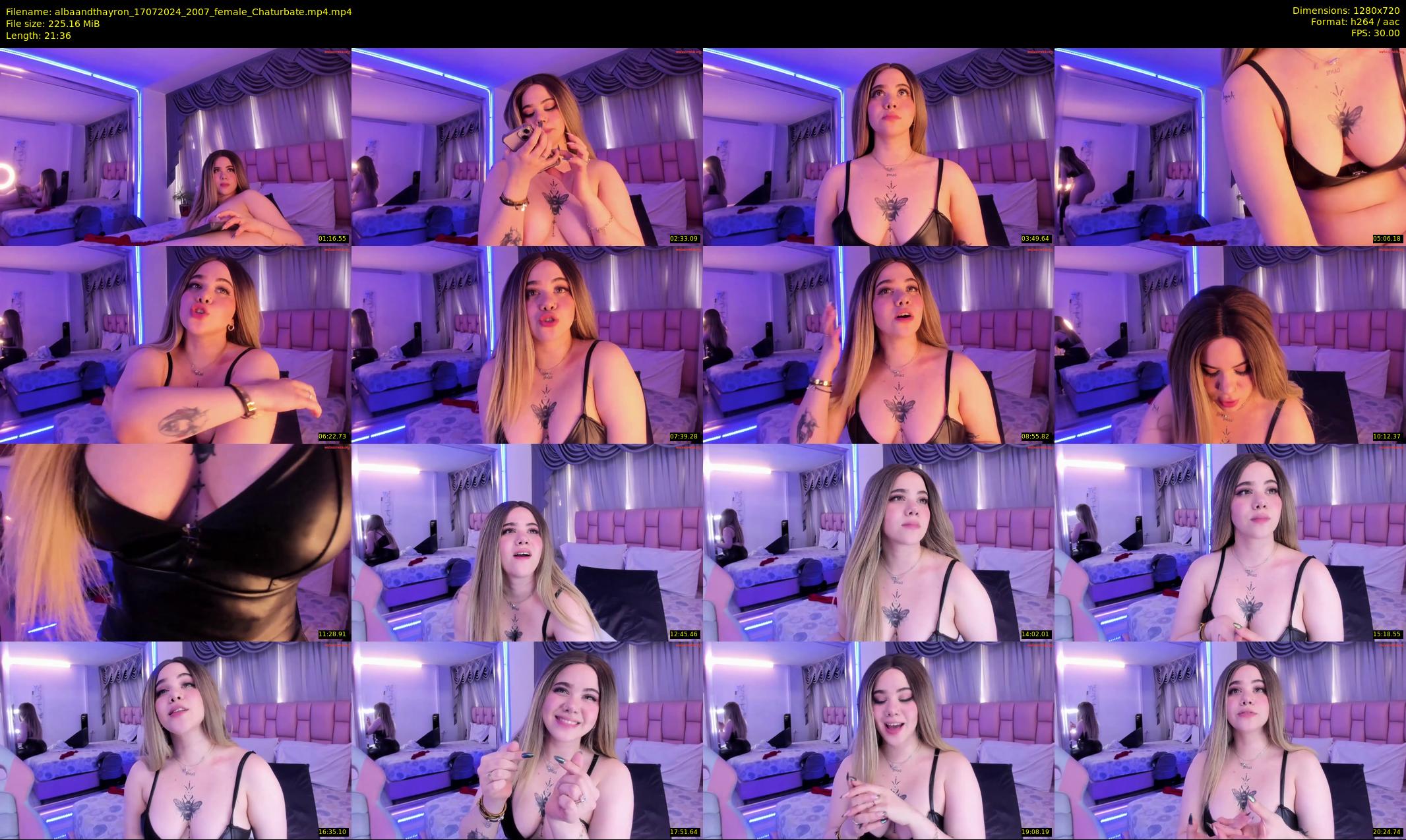 albaandthayron — 22 minute Chaturbate couple cam show recording, 720p, Jul 17, 2024
