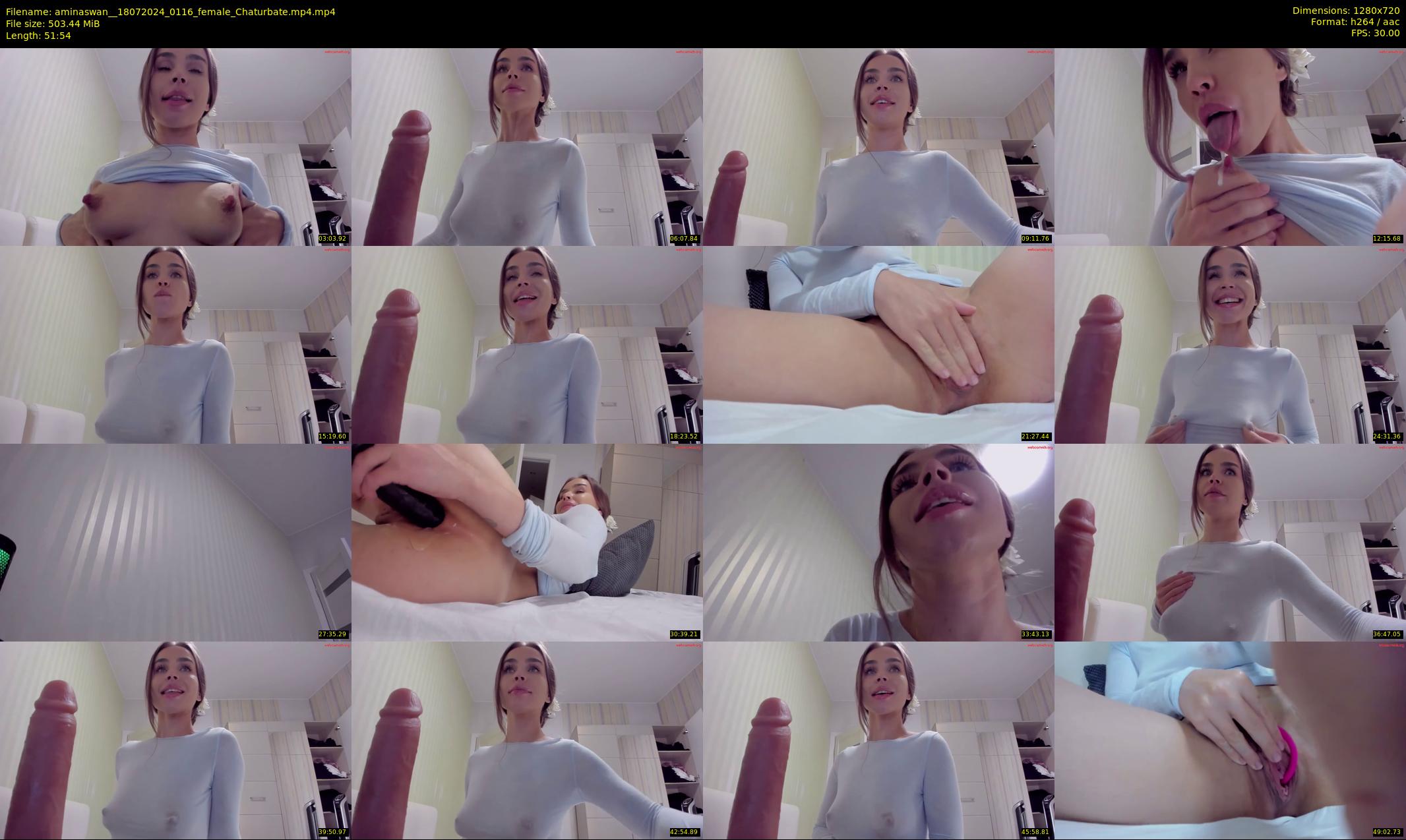 aminaswan_ — 52 minute Chaturbate female cam show recording, 720p, Jul 18, 2024