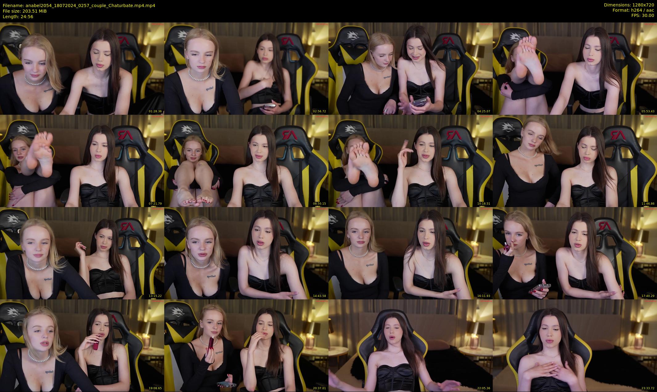 anabel2054 — 25 minute Chaturbate female cam show recording, 720p, Jul 18, 2024