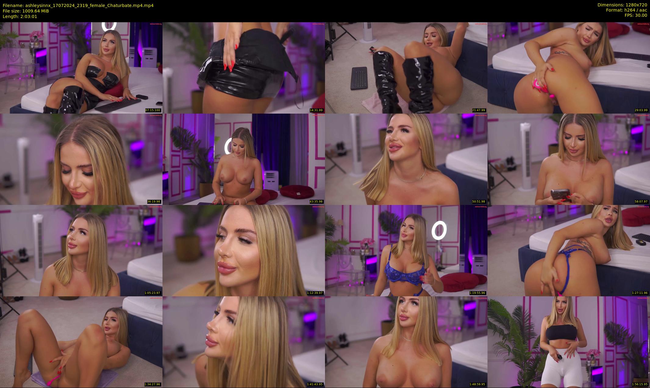 ashleysinnx — 124 minute Chaturbate female cam show recording, 720p, Jul 17, 2024