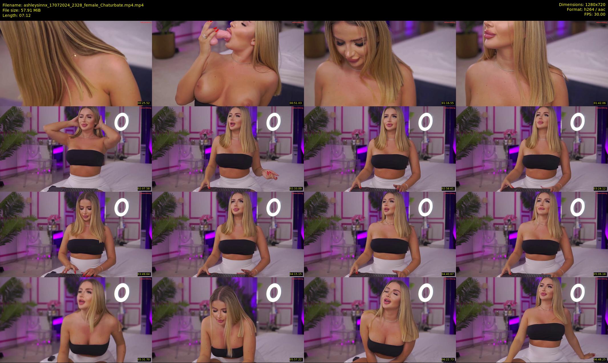 ashleysinnx — 8 minute Chaturbate female cam show recording, 720p, Jul 17, 2024