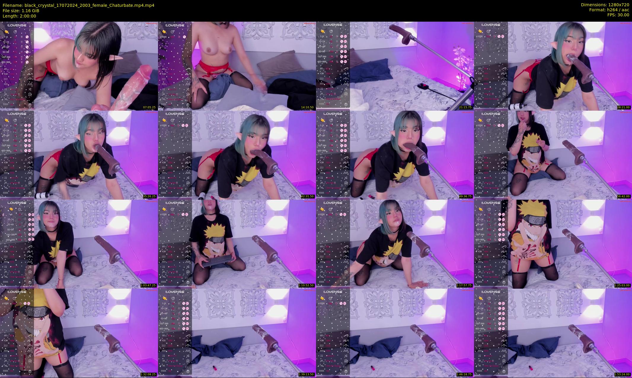 black_cryystal — 120 minute Chaturbate female cam show recording, 720p, Jul 17, 2024