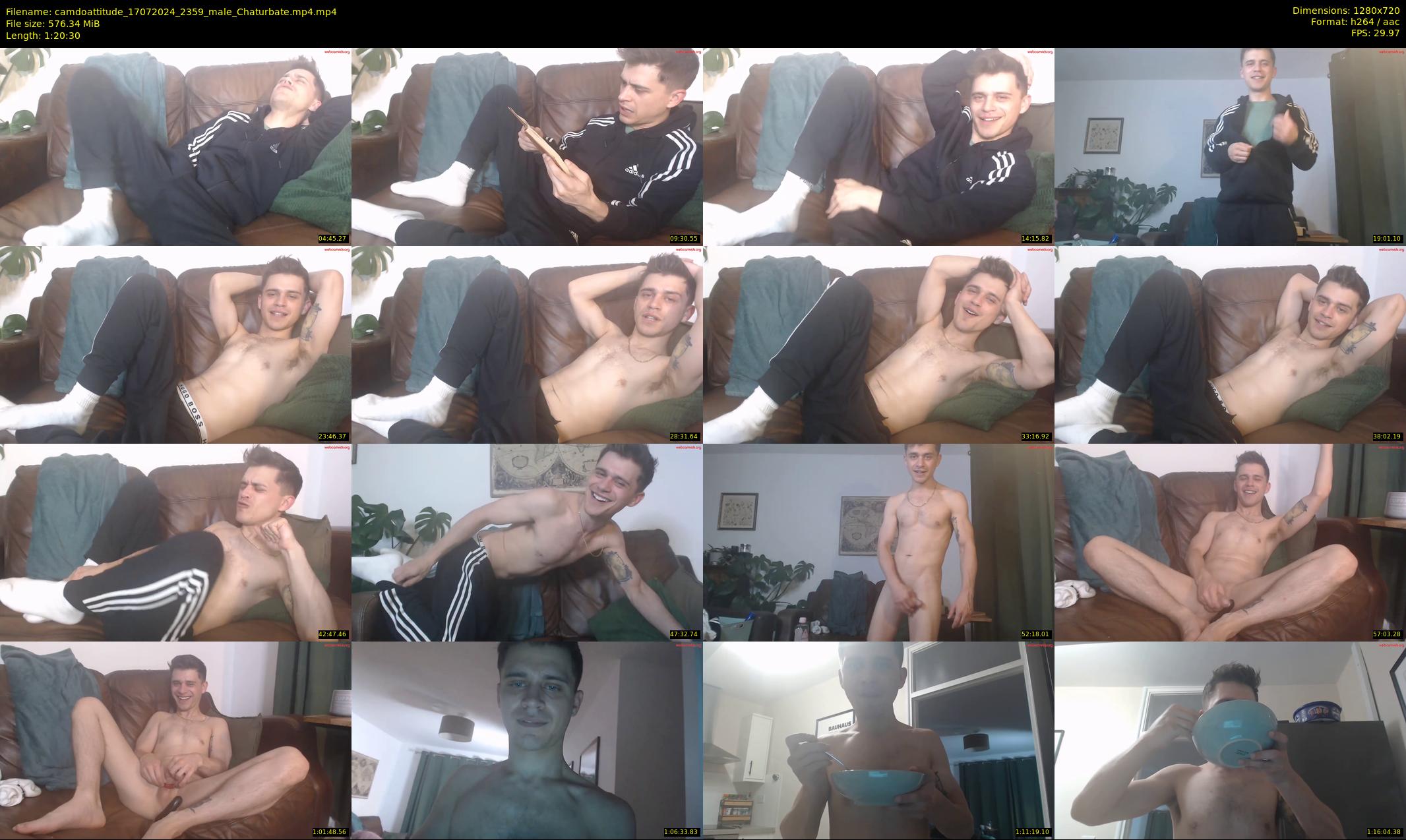 camdoattitude — 81 minute Chaturbate male cam show recording, 720p, Jul 17, 2024