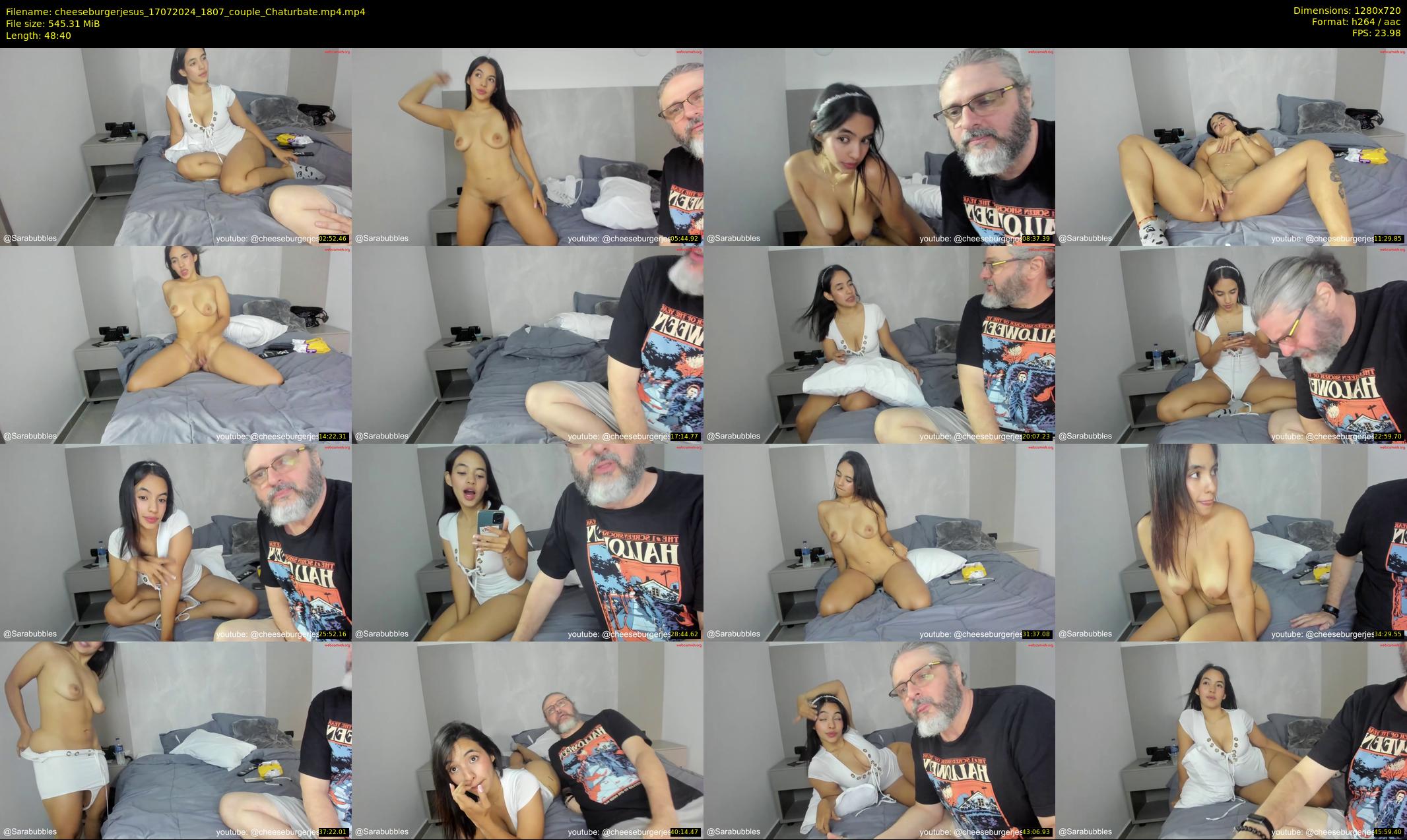 cheeseburgerjesus — 49 minute Chaturbate couple cam show recording, 720p, Jul 17, 2024