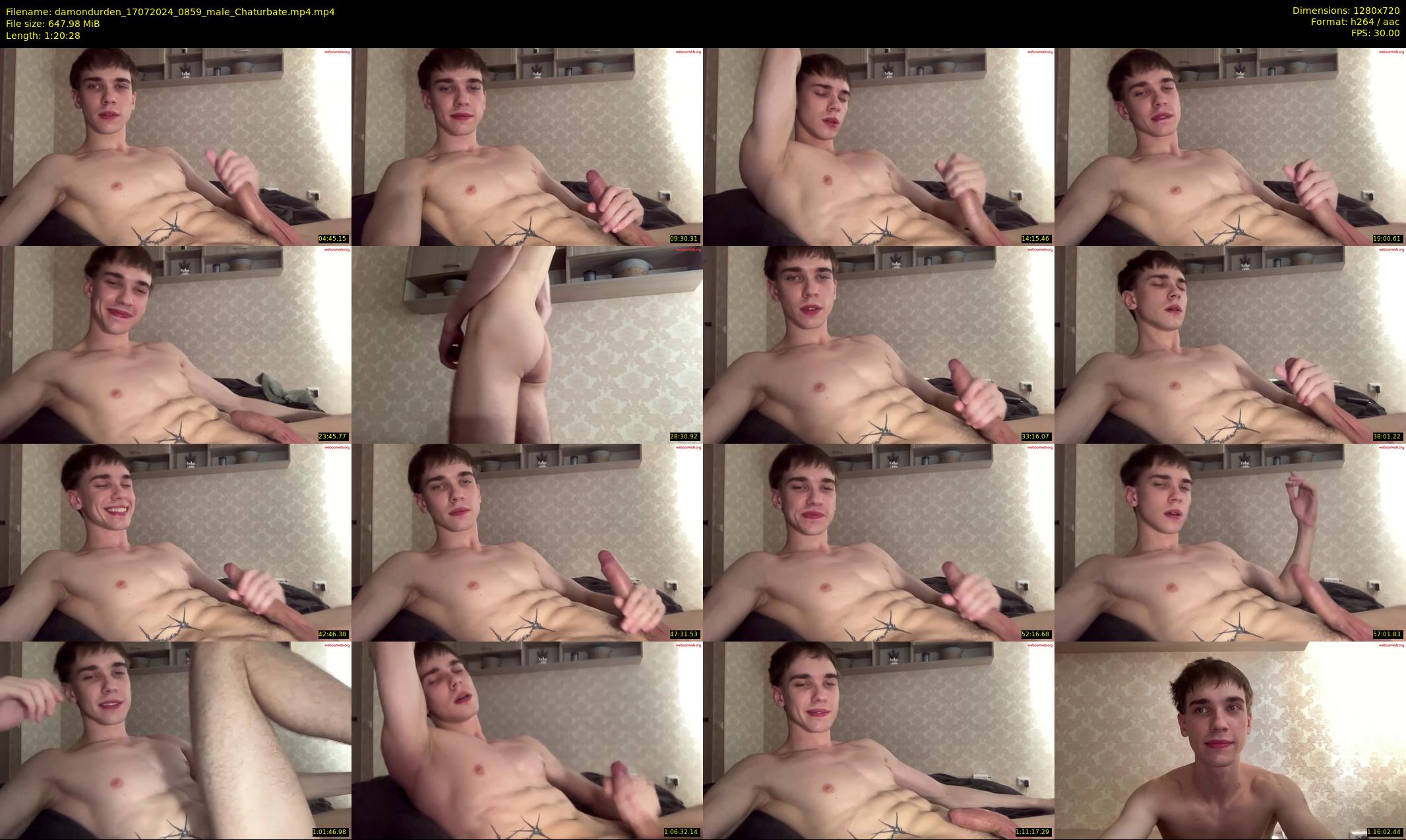 damondurden — 81 minute Chaturbate male cam show recording, 720p, Jul 17, 2024