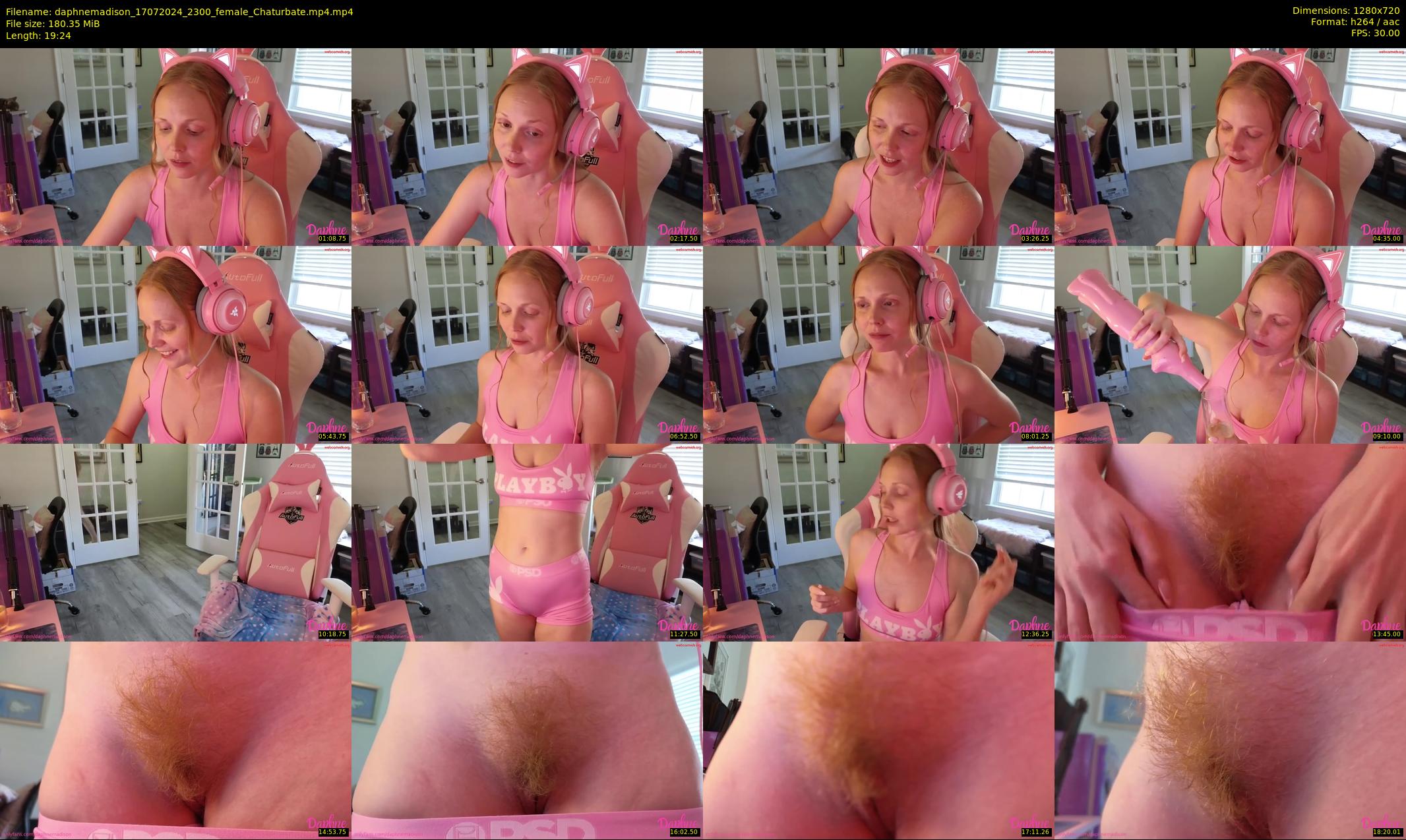 daphnemadison — 20 minute Chaturbate couple cam show recording, 720p, Jul 17, 2024
