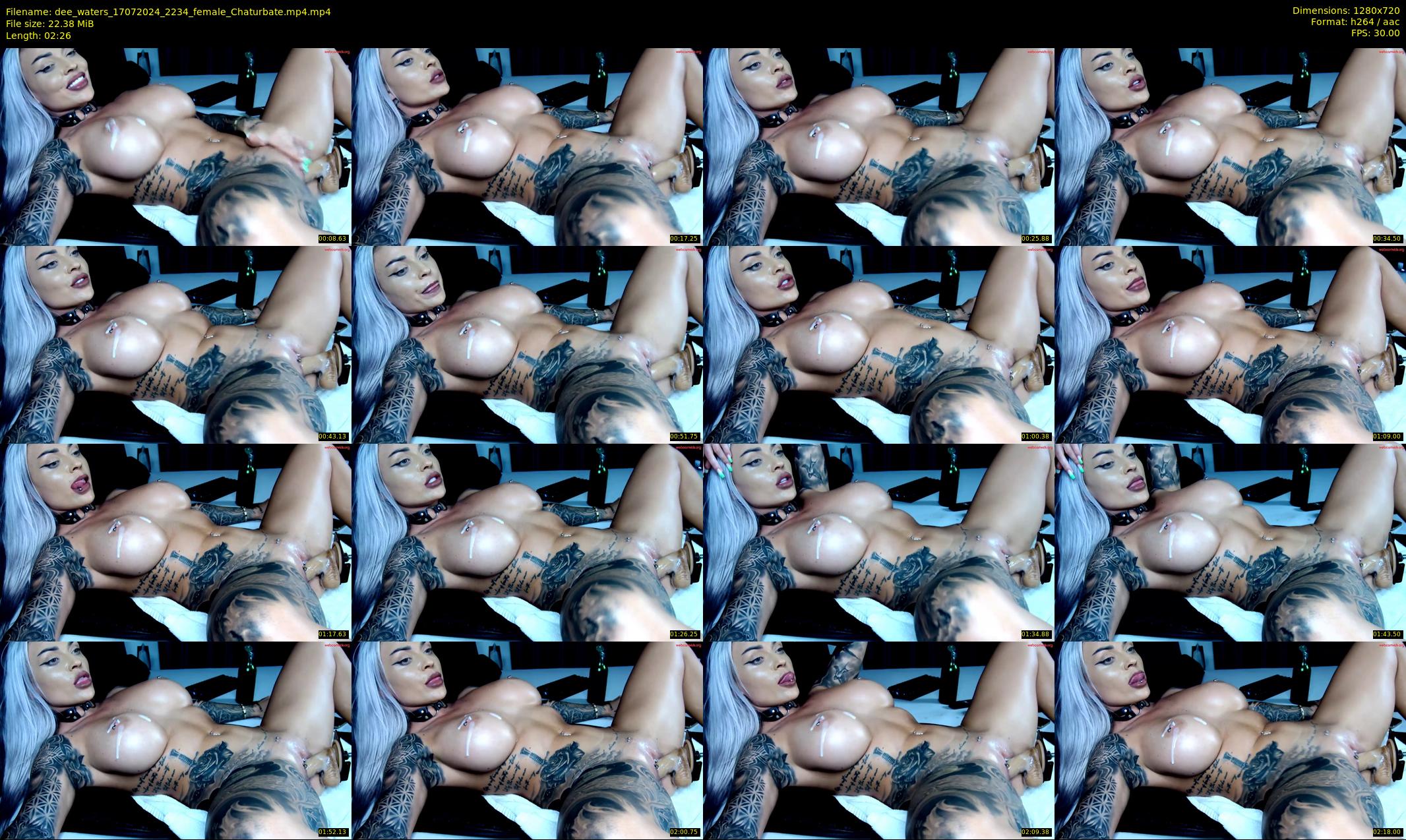 dee_waters — 3 minute Chaturbate female cam show recording, 720p, Jul 17, 2024