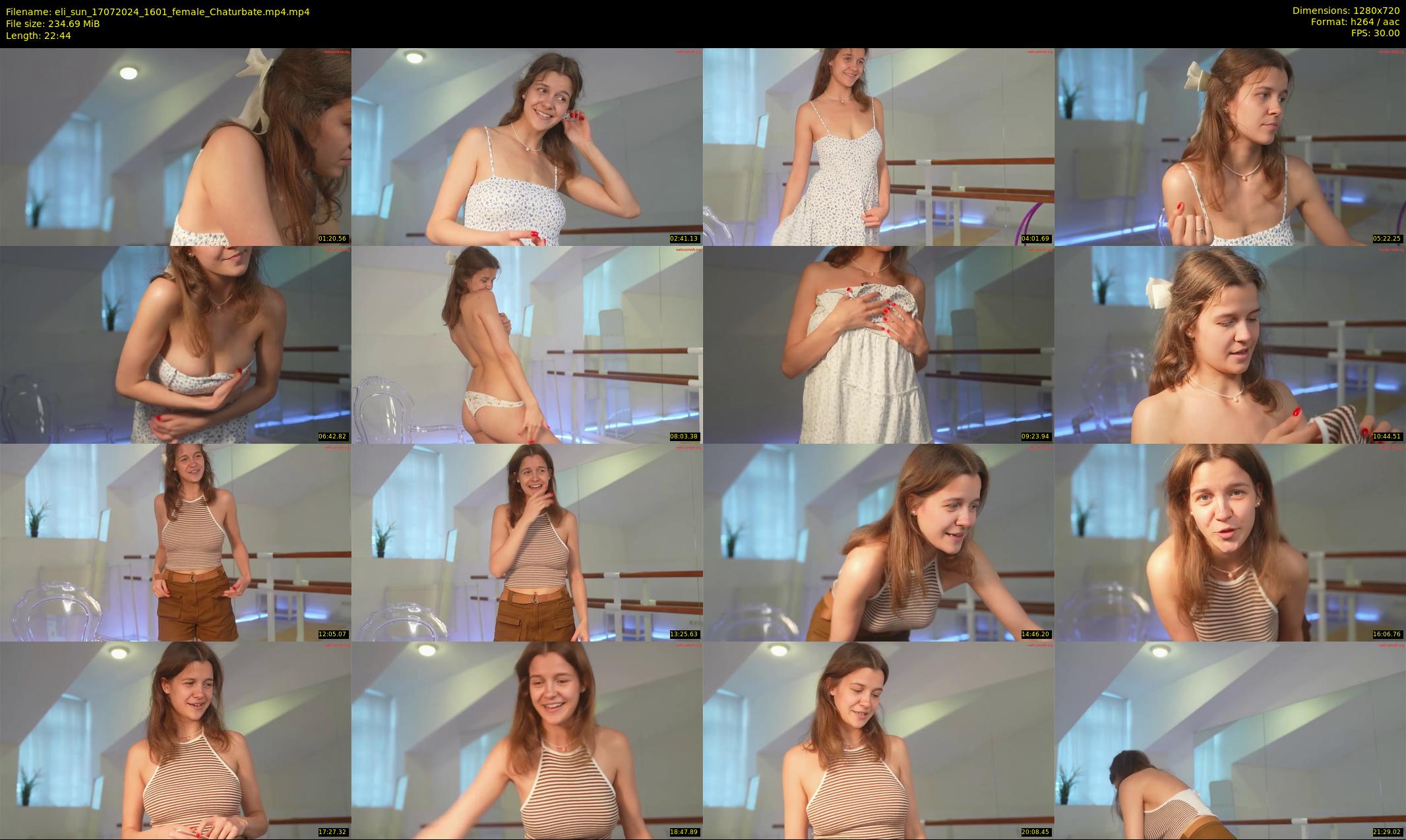 eli_sun — 23 minute Chaturbate female cam show recording, 720p, Jul 17, 2024
