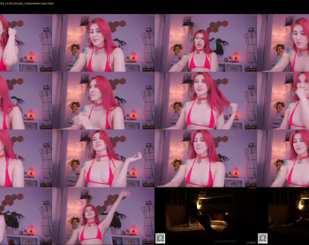 evapunkprincess — 15 minute Chaturbate female cam show recording, 720p, Jul 17, 2024
