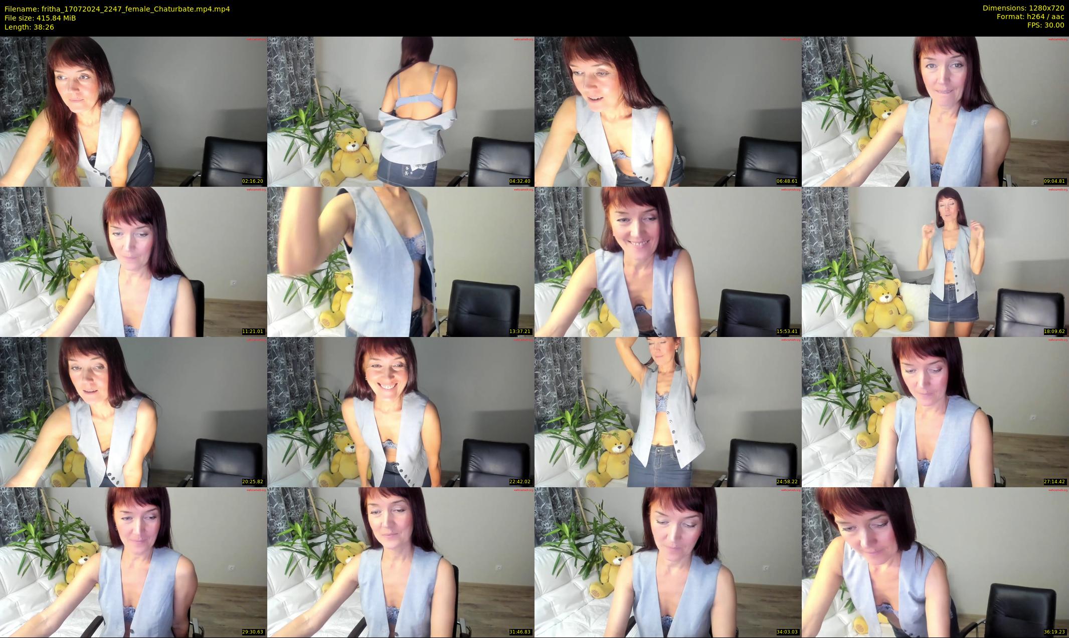 fritha — 39 minute Chaturbate female cam show recording, 720p, Jul 17, 2024