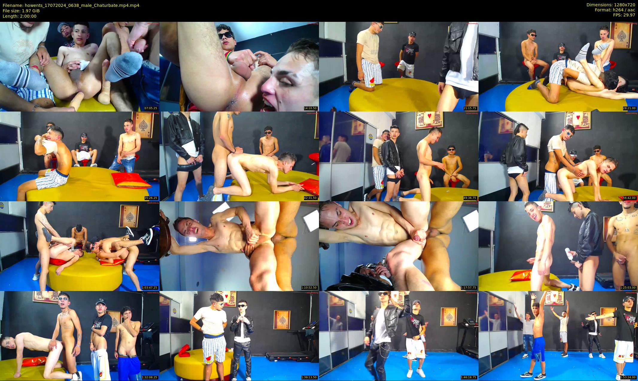 howents — 120 minute Chaturbate male cam show recording, 720p, Jul 17, 2024