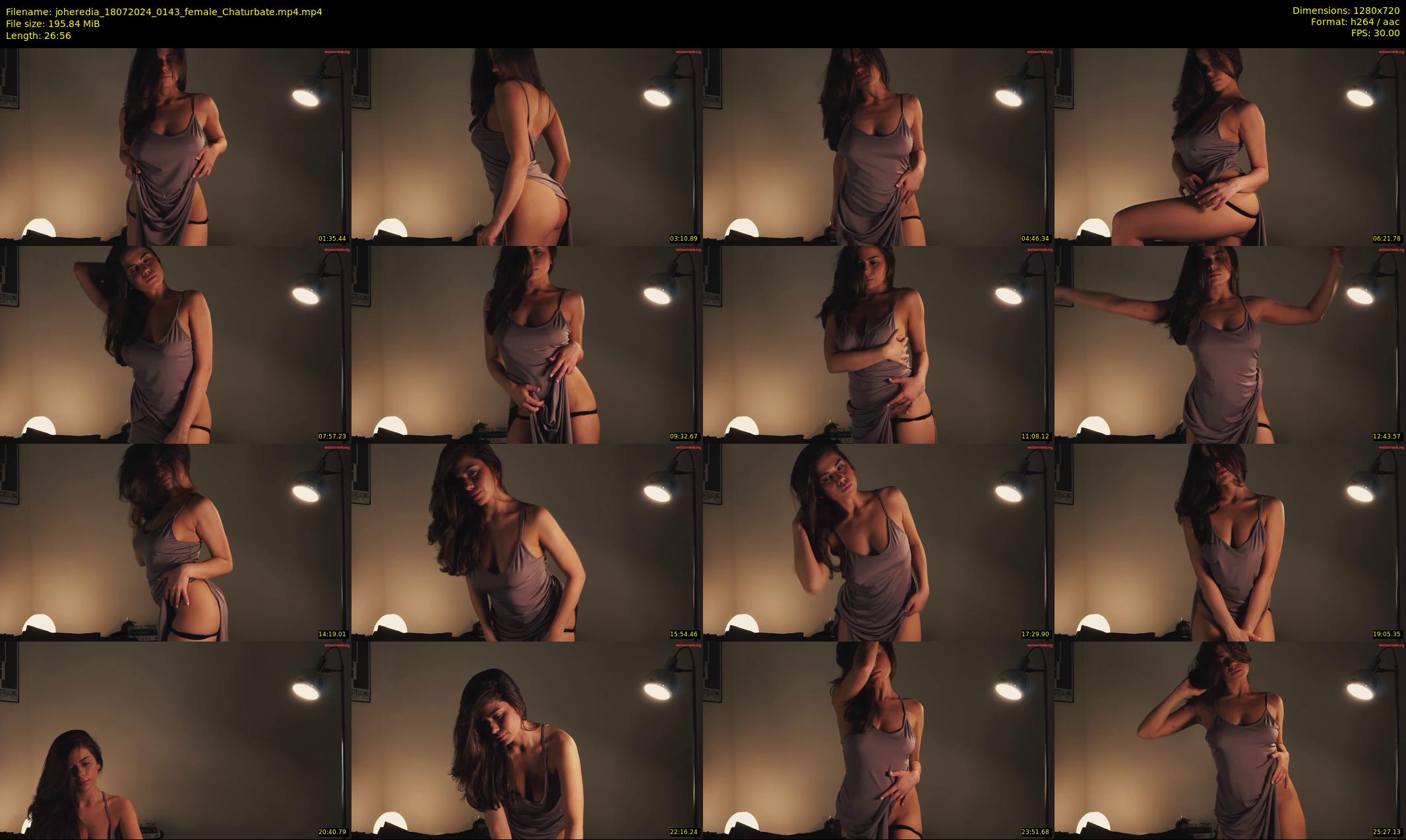 joheredia — 27 minute Chaturbate female cam show recording, 720p, Jul 18, 2024