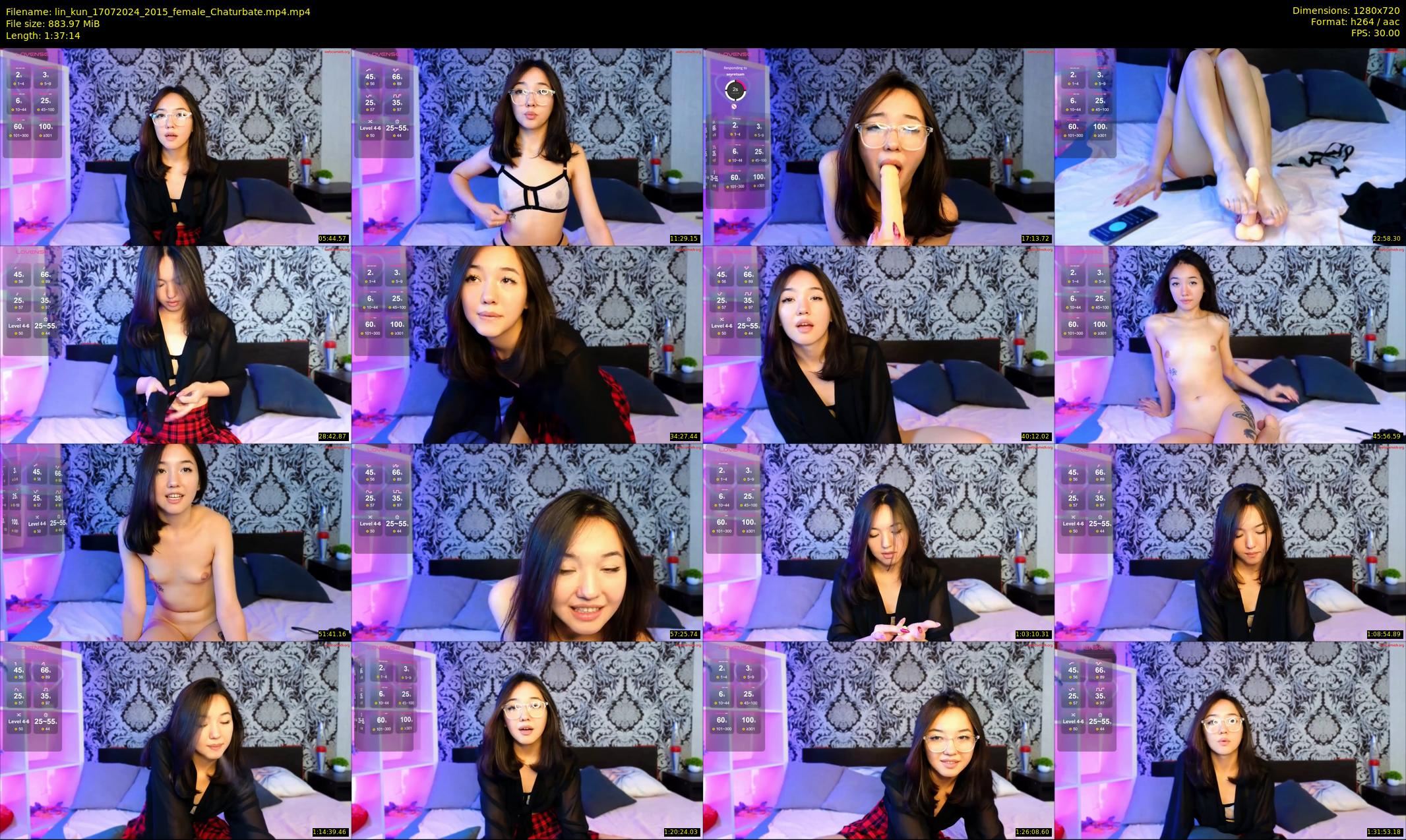 lin_kun — 98 minute Chaturbate female cam show recording, 720p, Jul 17, 2024