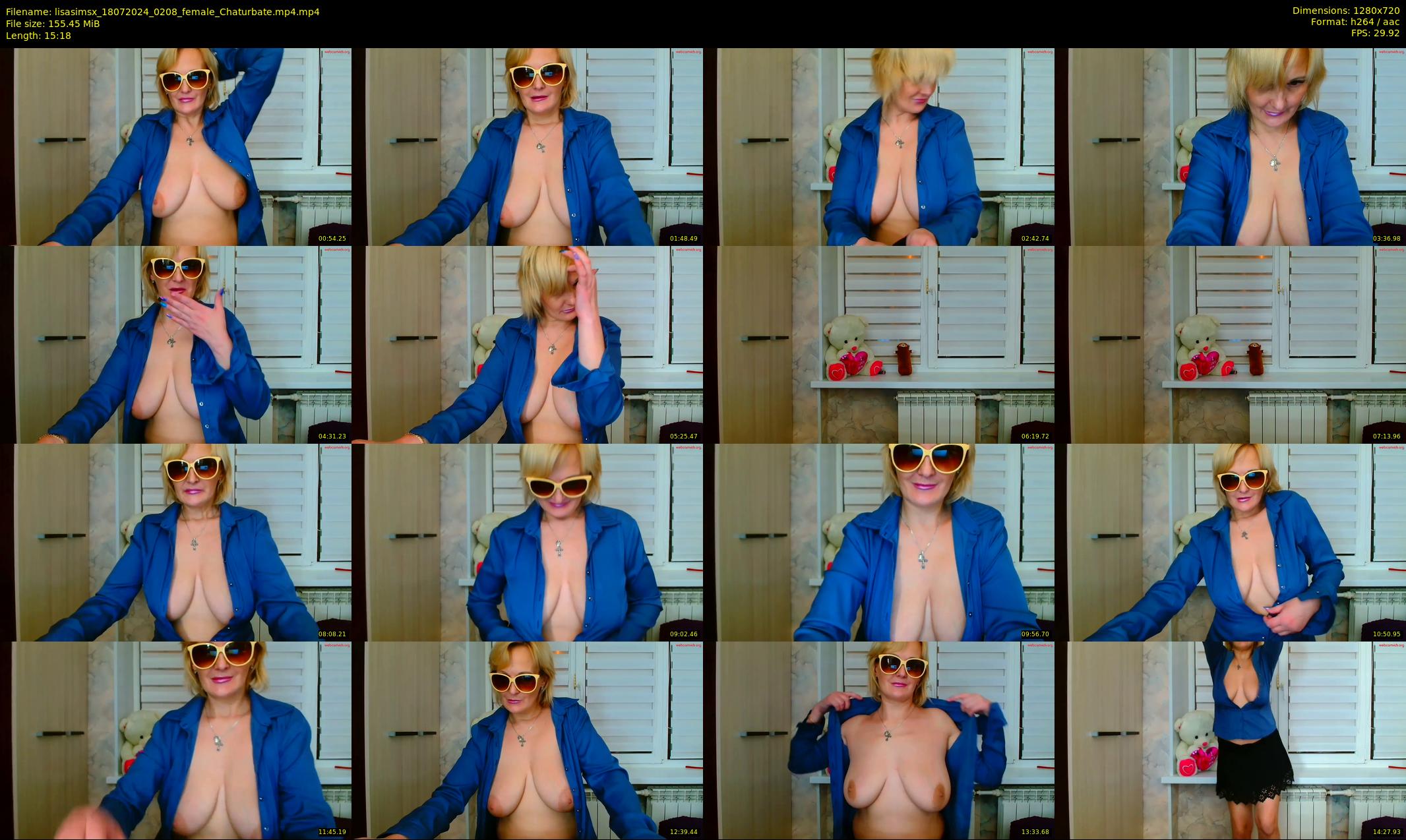 lisasimsx — 16 minute Chaturbate female cam show recording, 720p, Jul 18, 2024