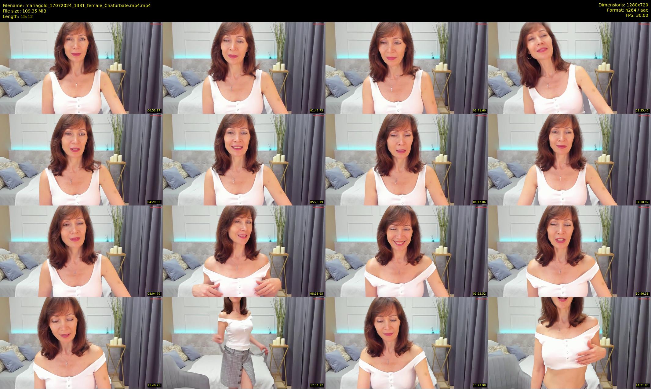 mariagold — 16 minute Chaturbate female cam show recording, 720p, Jul 17, 2024