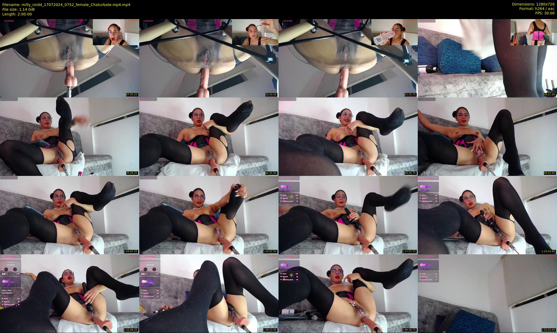 milly_roidd — 120 minute Chaturbate female cam show recording, 720p, Jul 17, 2024