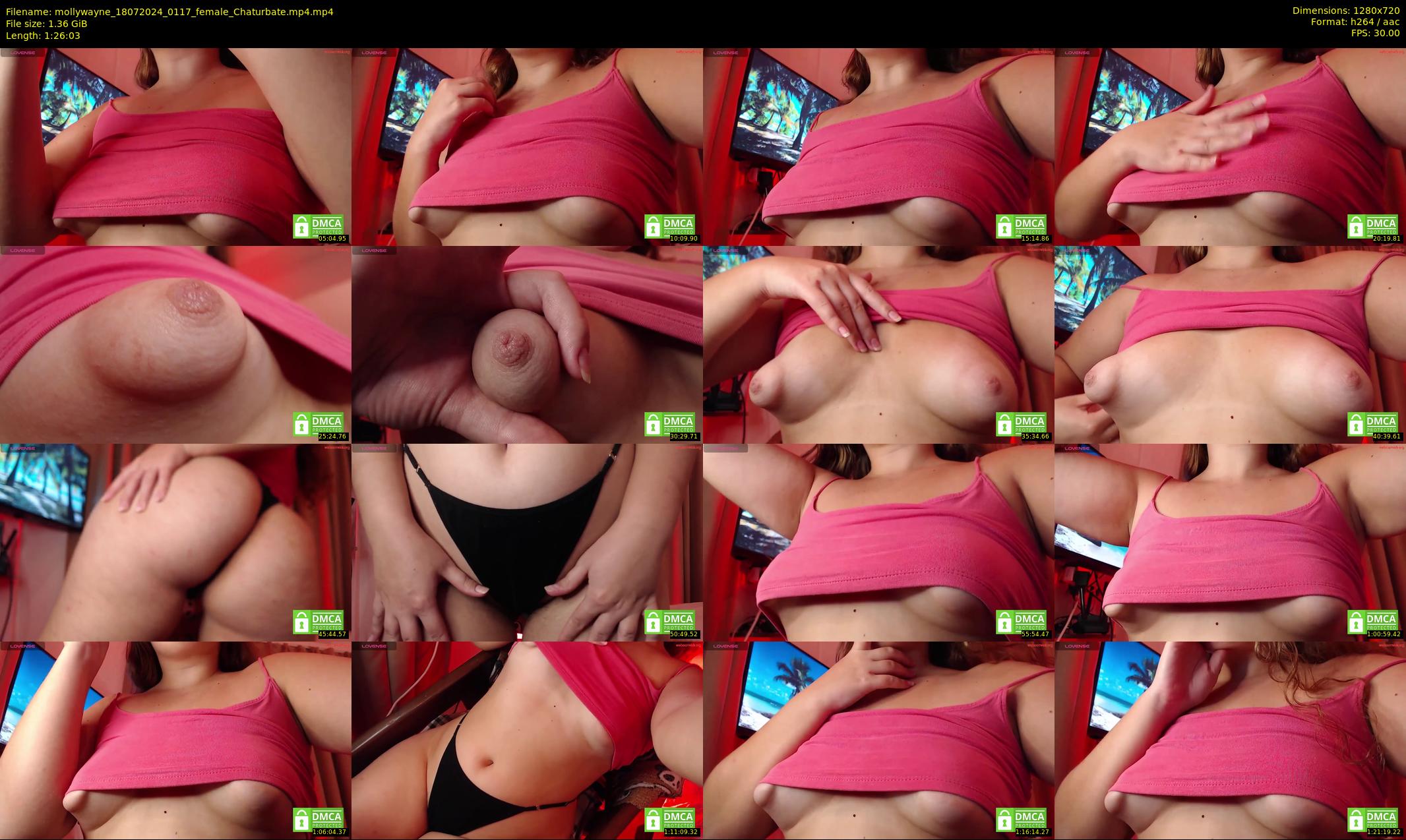 mollywayne — 87 minute Chaturbate female cam show recording, 720p, Jul 18, 2024