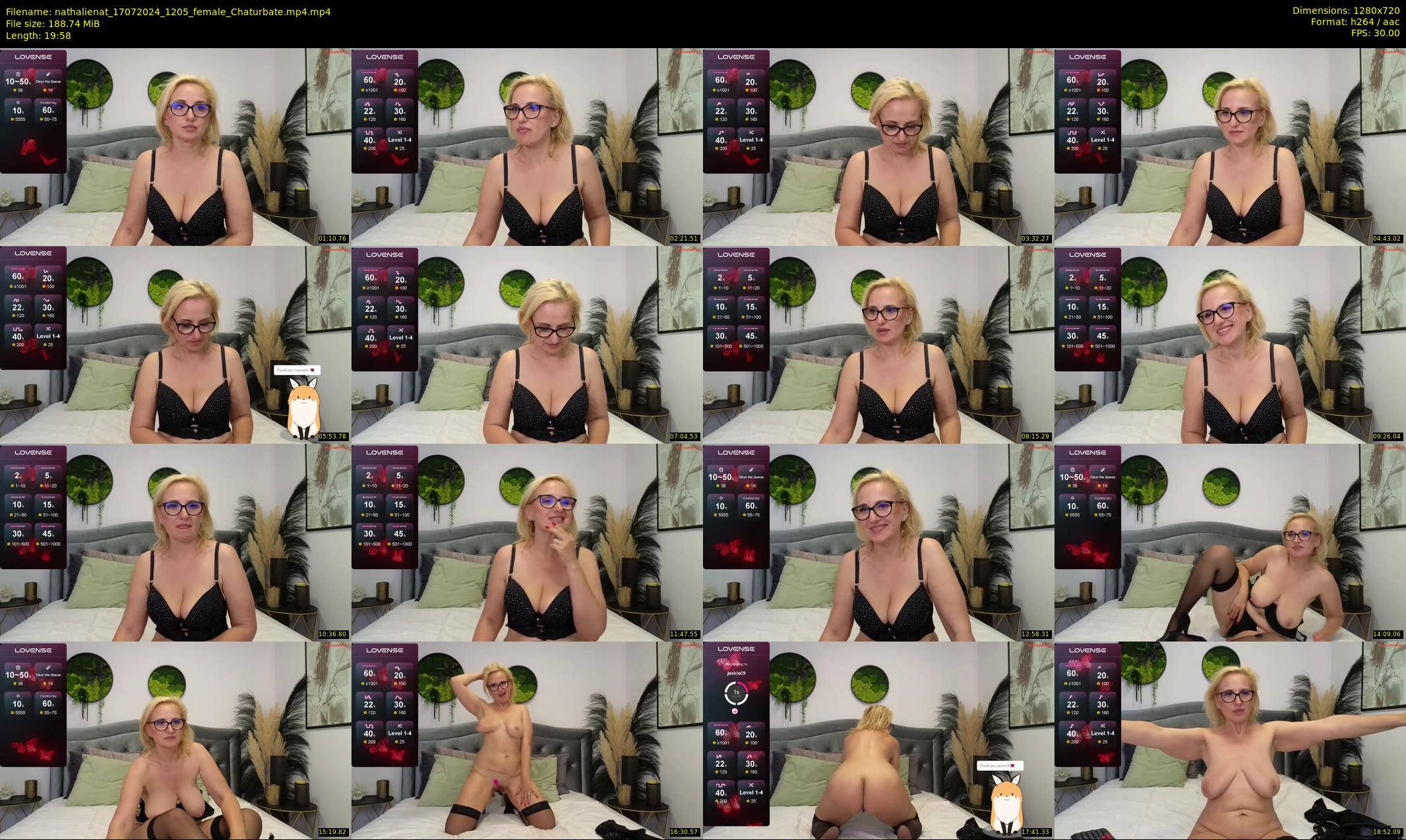 nathalienat — 20 minute Chaturbate female cam show recording, 720p, Jul 17, 2024