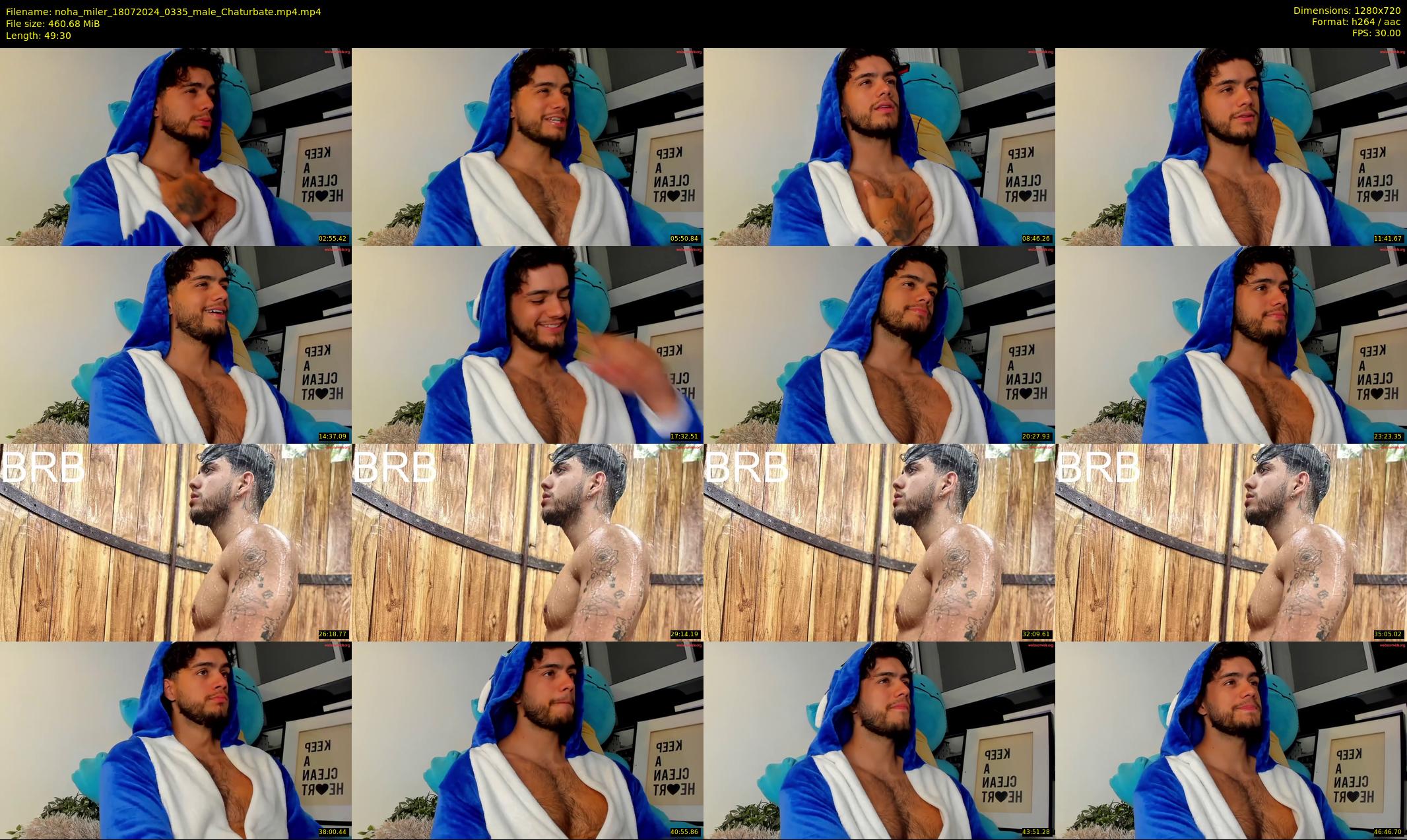 noha_miler — 50 minute Chaturbate male cam show recording, 720p, Jul 18, 2024