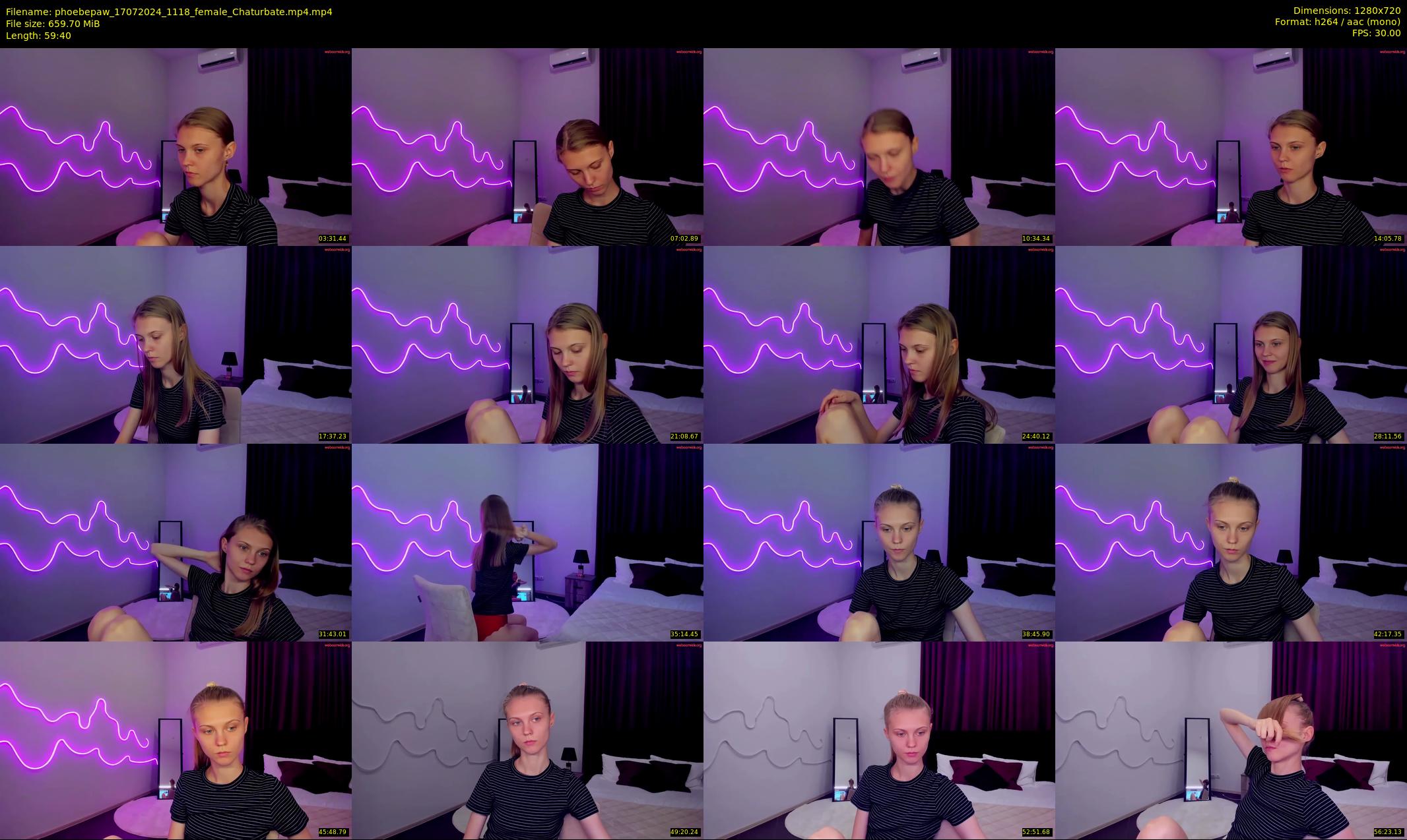 phoebepaw — 60 minute Chaturbate female cam show recording, 720p, Jul 17, 2024