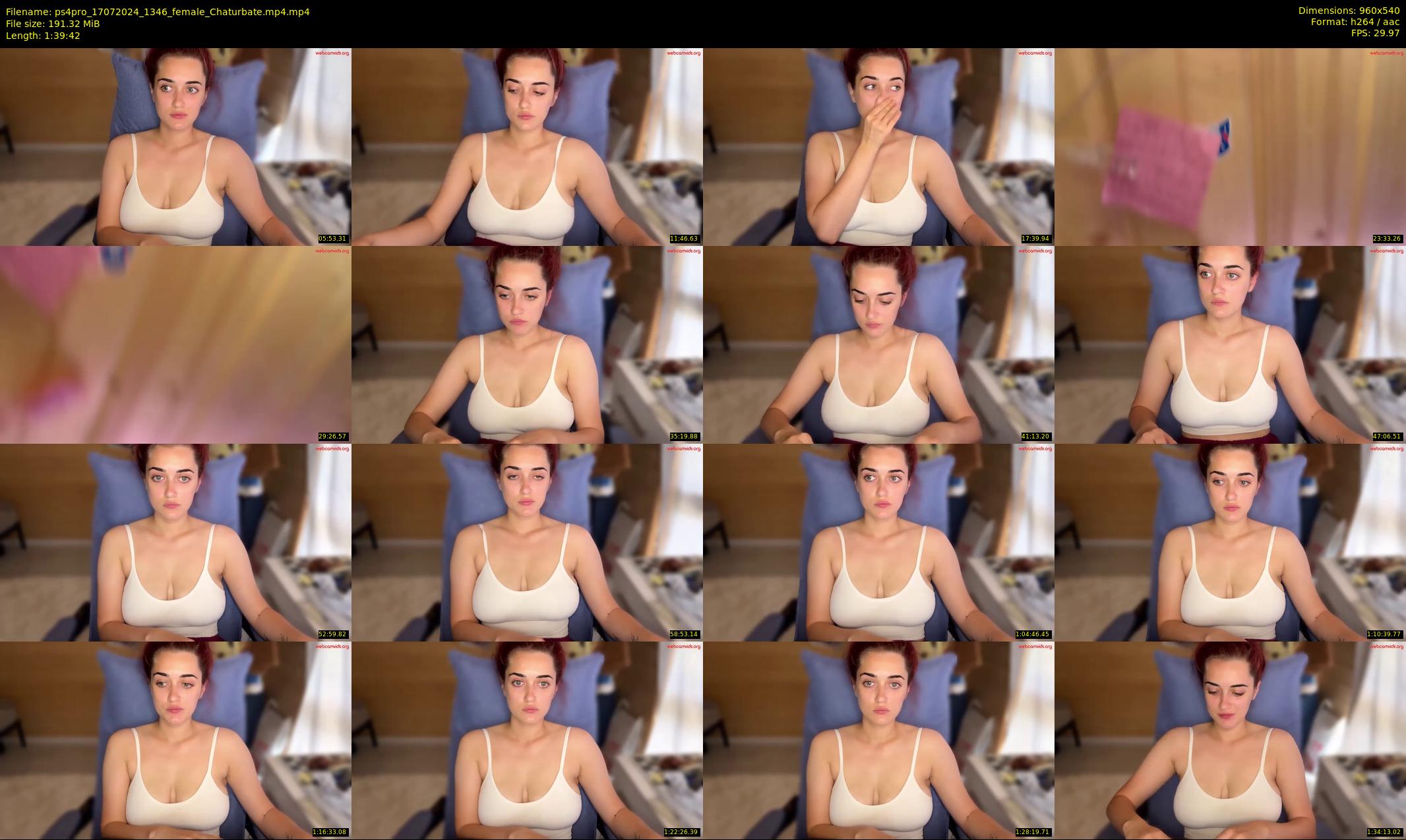 ps4pro — 100 minute Chaturbate female cam show recording, 480p, Jul 17, 2024