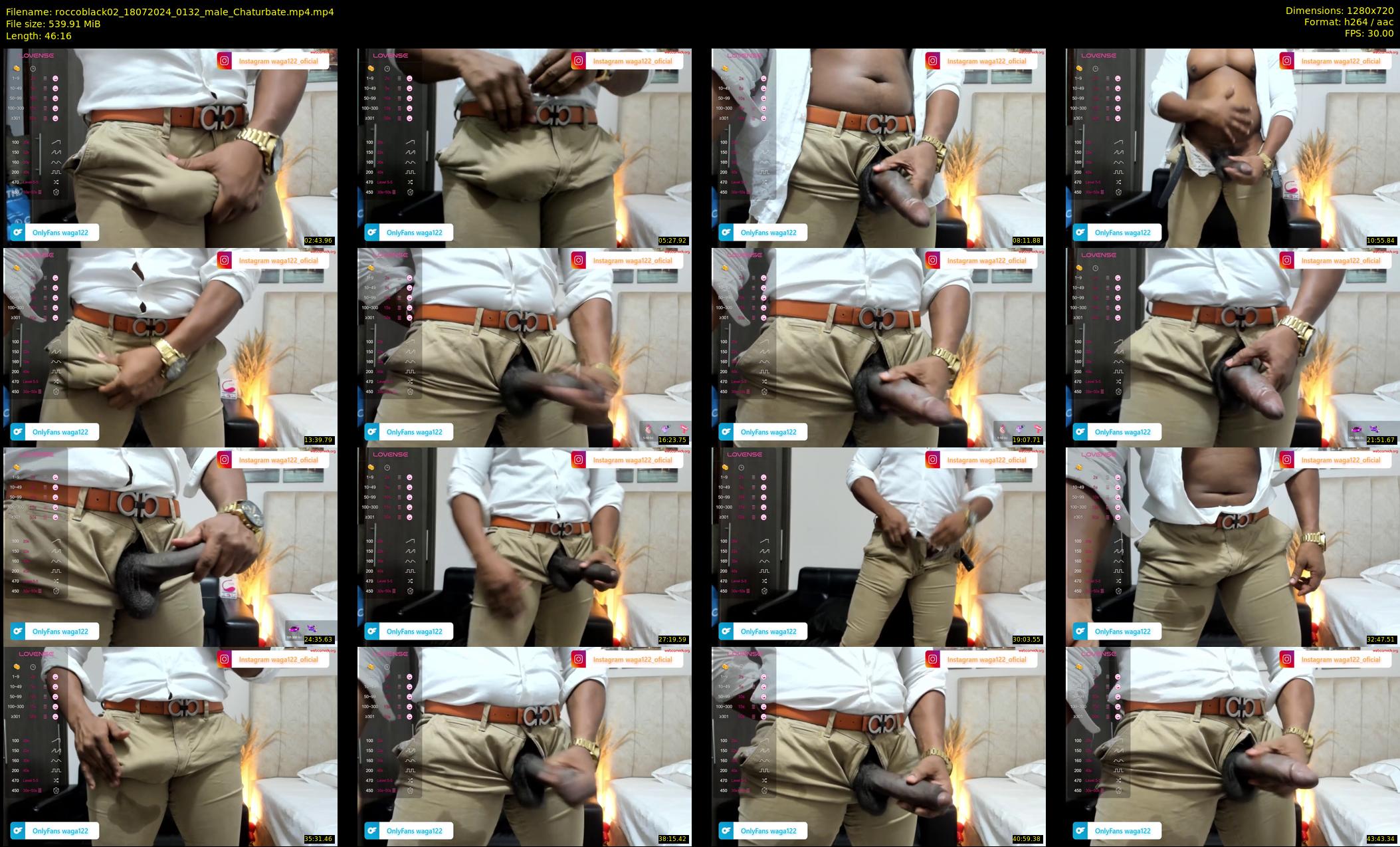 roccoblack02 — 47 minute Chaturbate male cam show recording, 720p, Jul 18, 2024