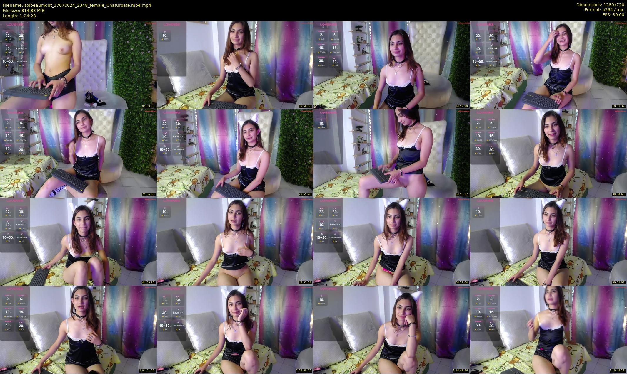 solbeaumont — 85 minute Chaturbate female cam show recording, 720p, Jul 17, 2024