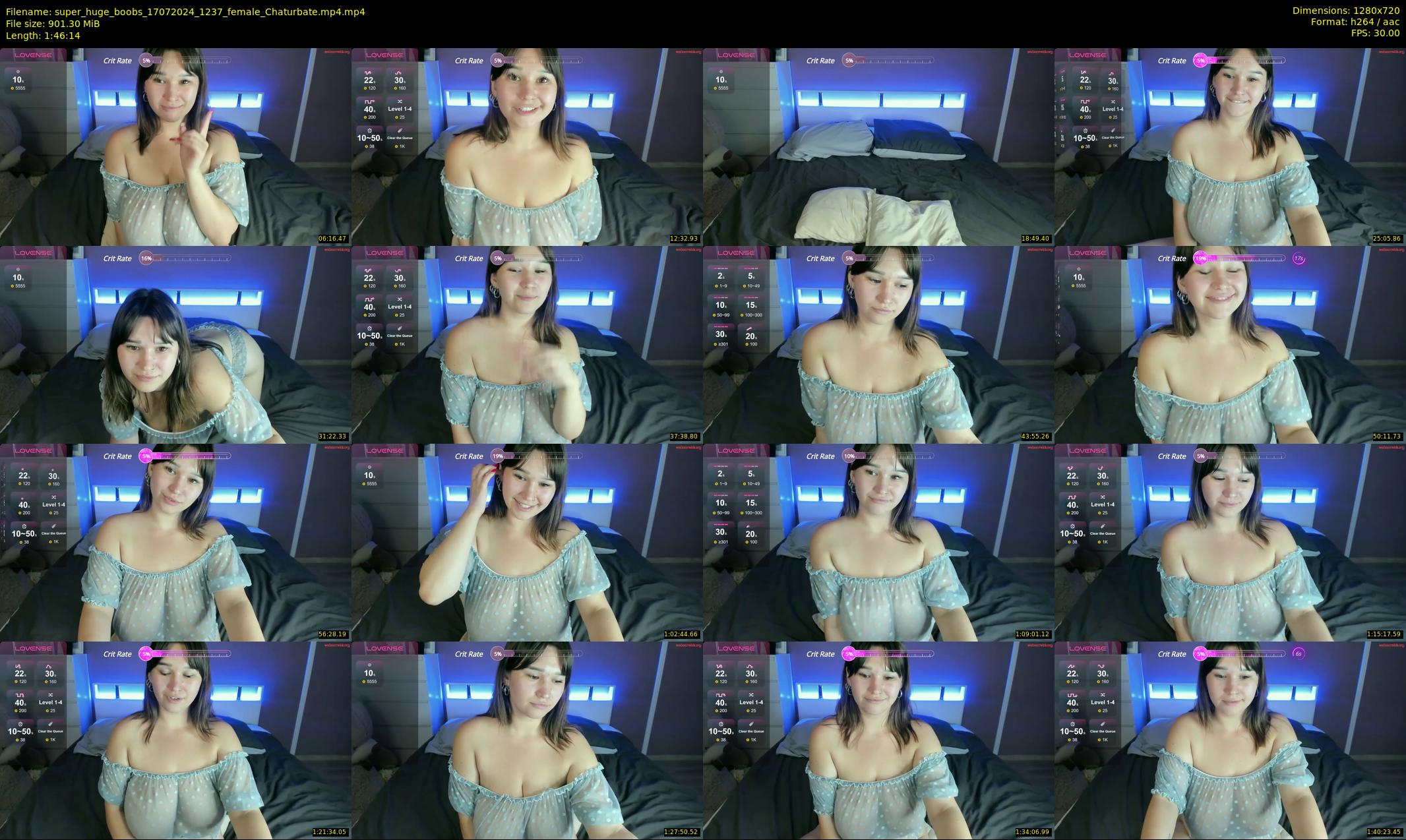 super_huge_boobs — 107 minute Chaturbate female cam show recording, 720p, Jul 17, 2024