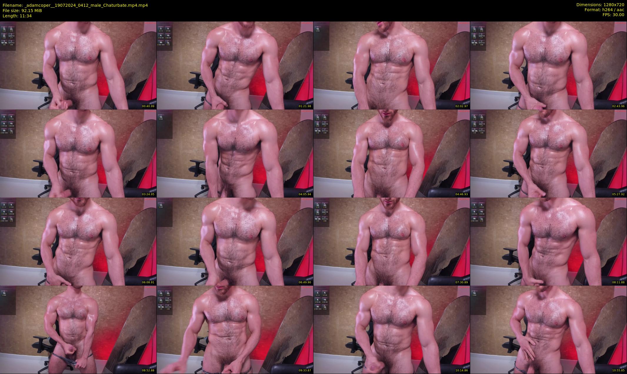 _adamcoper_ — 12 minute Chaturbate male cam show recording, 720p, Jul 19, 2024