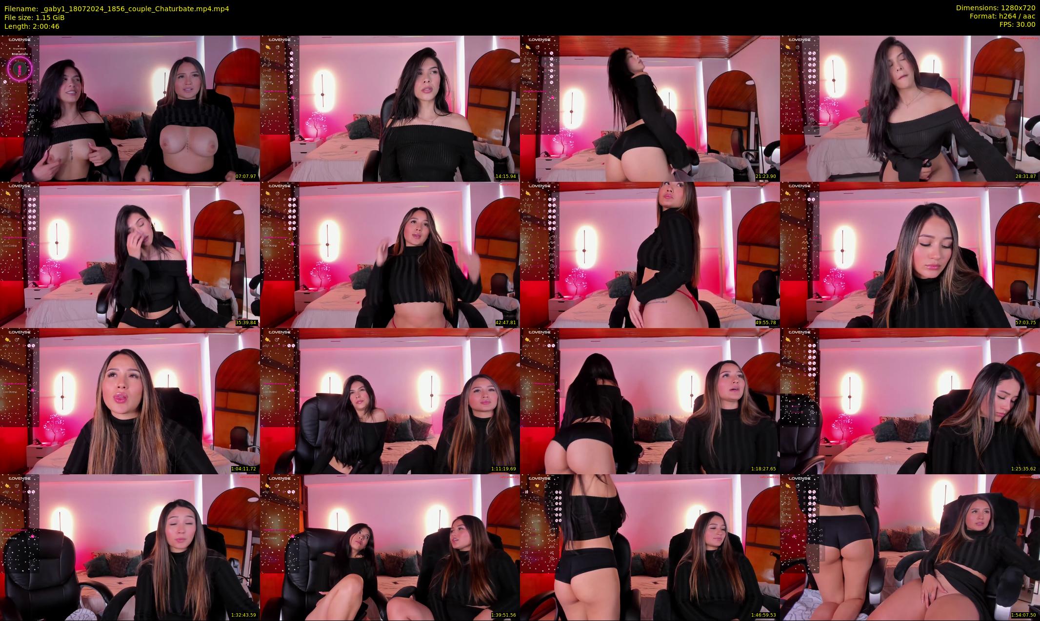 _gaby1 — 121 minute Chaturbate female cam show recording, 720p, Jul 18, 2024