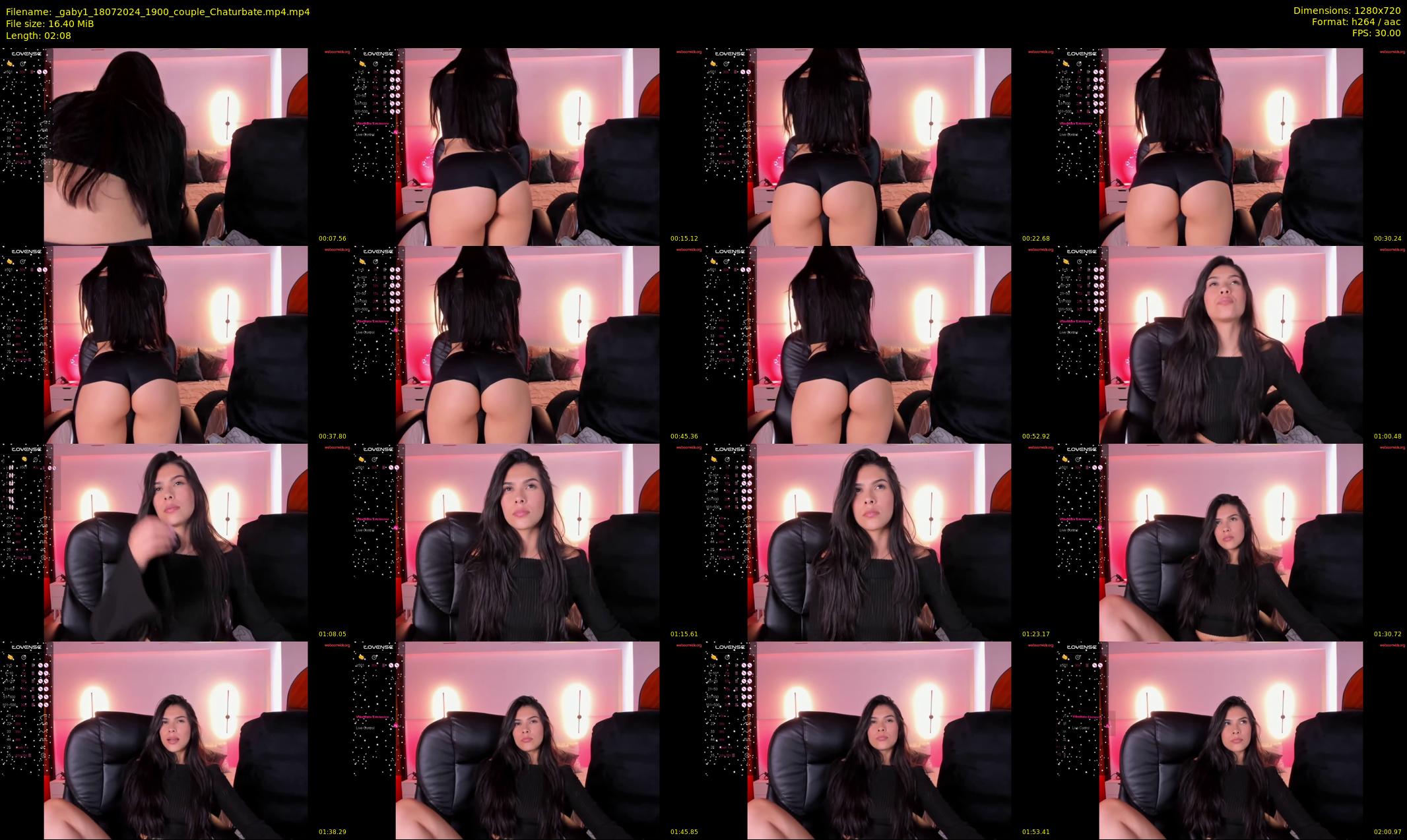 _gaby1 — 3 minute Chaturbate female cam show recording, 720p, Jul 18, 2024