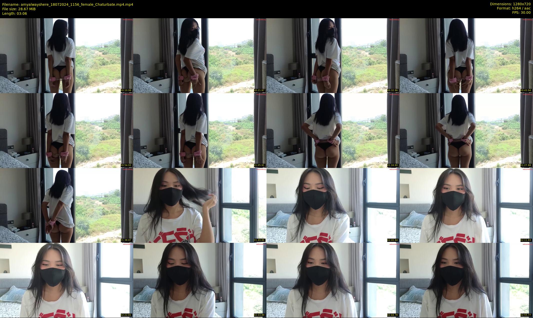 amyalwayshere — 4 minute Chaturbate female cam show recording, 720p, Jul 18, 2024