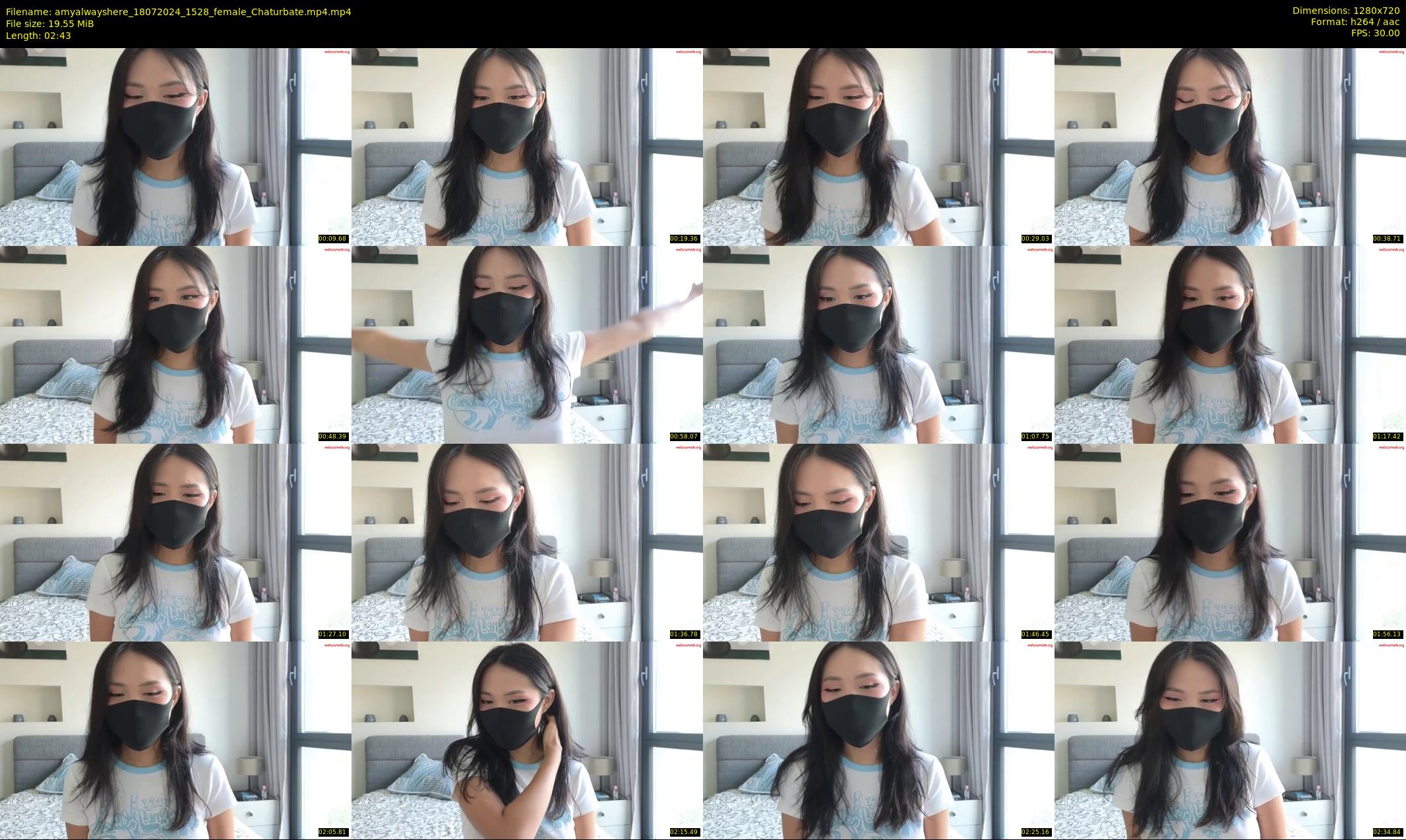 amyalwayshere — 3 minute Chaturbate female cam show recording, 720p, Jul 18, 2024