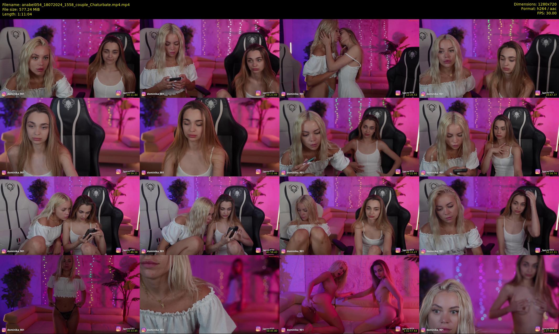 anabel054 — 72 minute Chaturbate female cam show recording, 720p, Jul 18, 2024