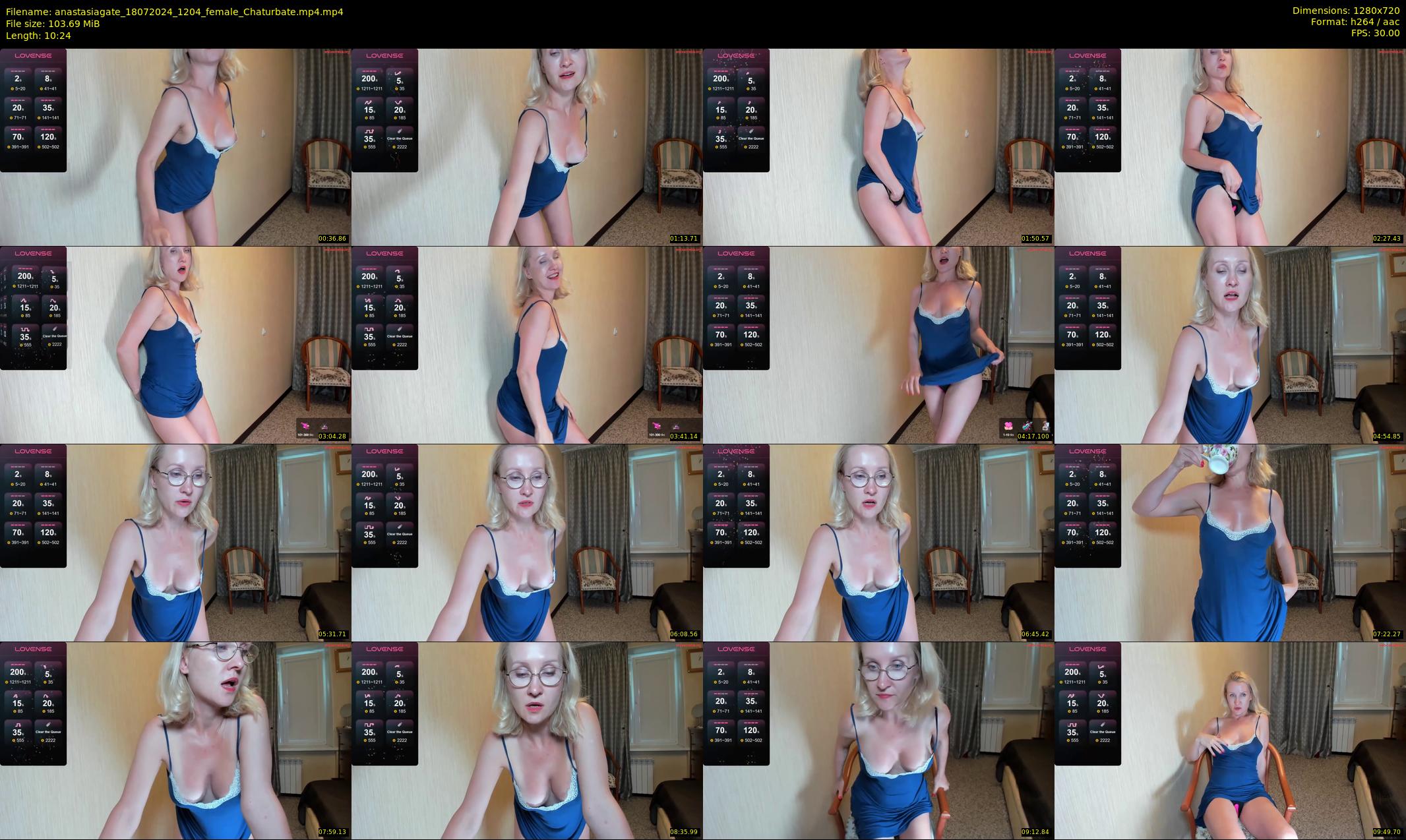 anastasiagate — 11 minute Chaturbate female cam show recording, 720p, Jul 18, 2024