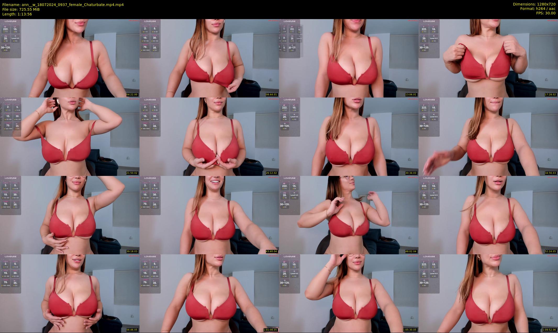 ann__w — 74 minute Chaturbate female cam show recording, 720p, Jul 18, 2024