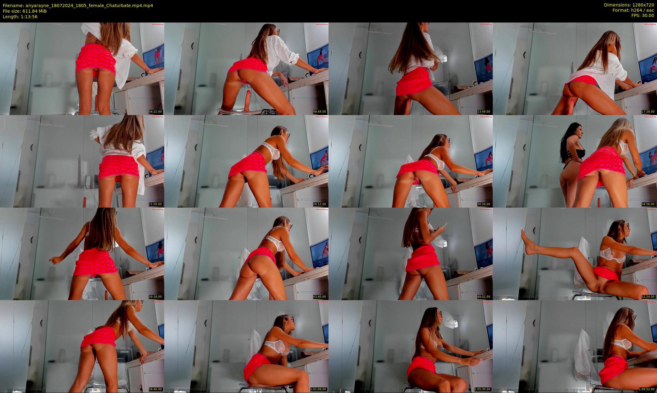 anyarayne — 74 minute Chaturbate female cam show recording, 720p, Jul 18, 2024