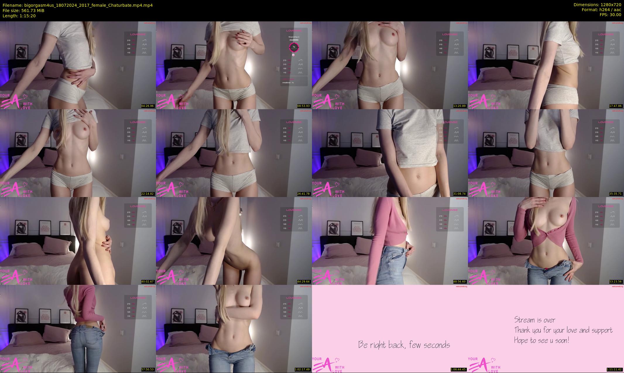 bigorgasm4us — 76 minute Chaturbate female cam show recording, 720p, Jul 18, 2024