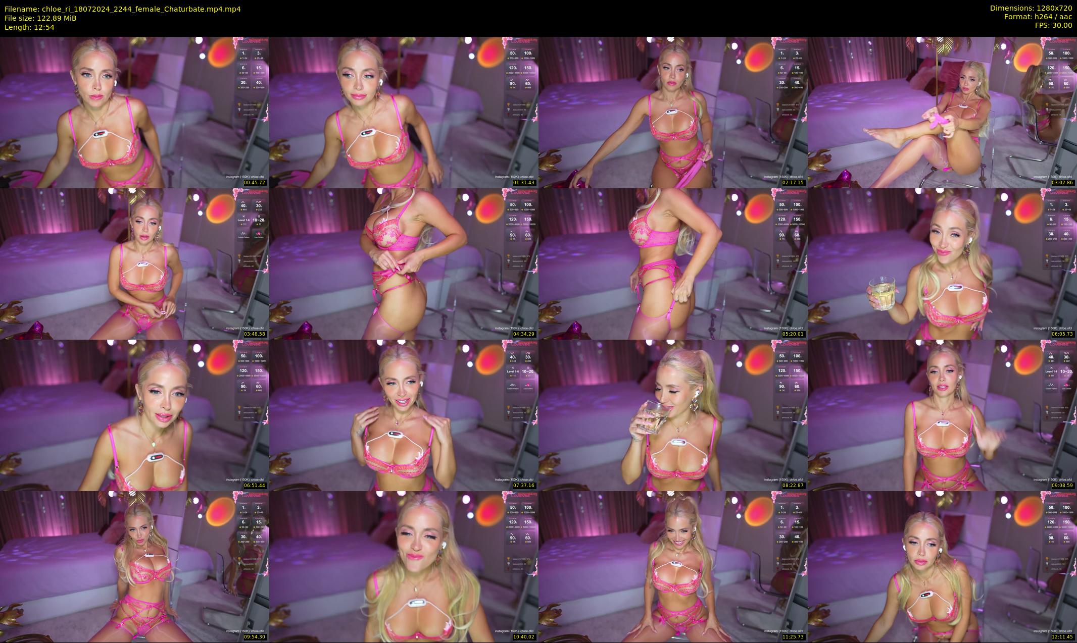 chloe_ri — 13 minute Chaturbate female cam show recording, 720p, Jul 18, 2024